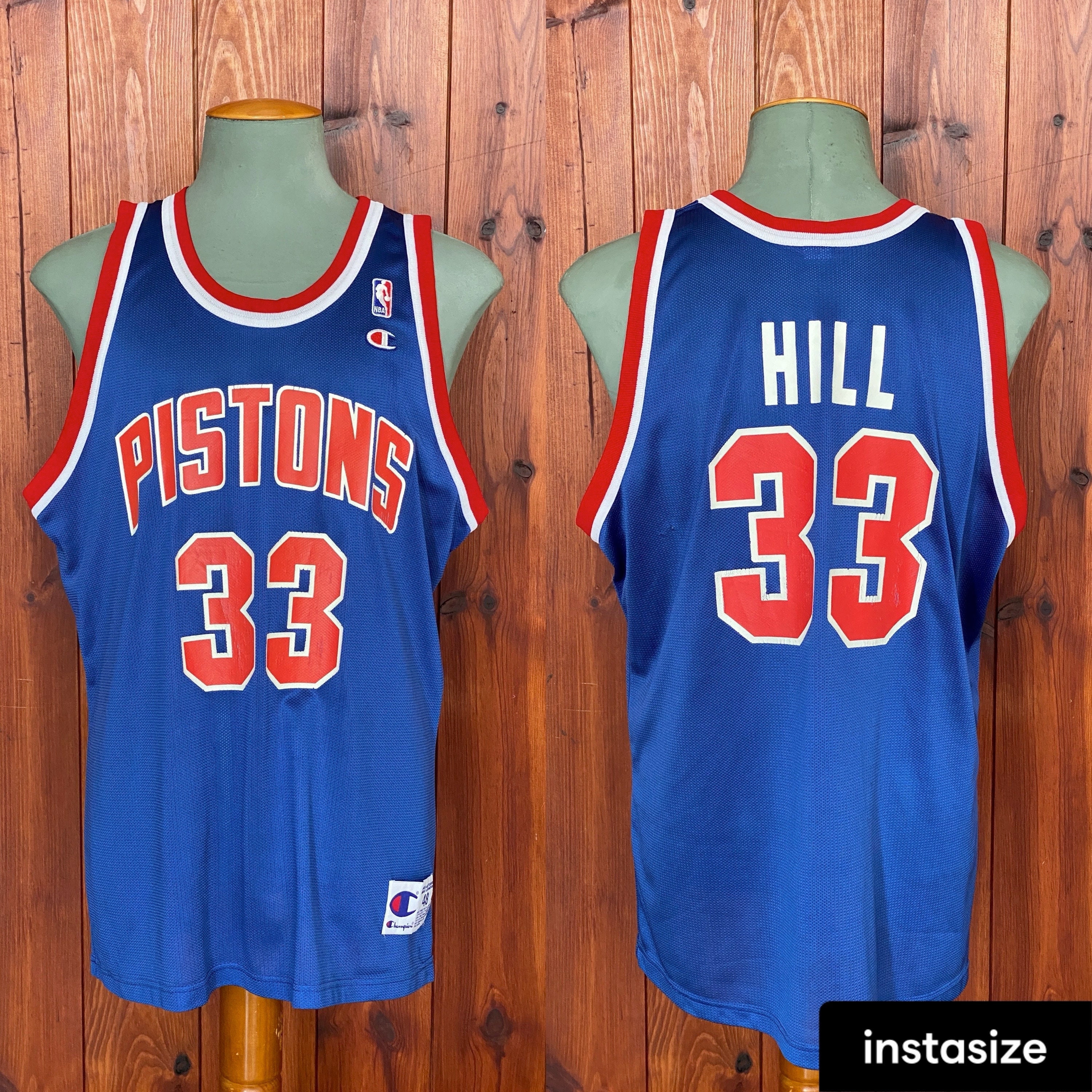Vintage 80s/90s Isiah Thomas Pistons Throwback Jersey By Reebok