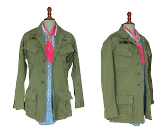 1969年製 USMC ERDL 迷彩ジャングルジャケット（本物）｜ベトナム戦争