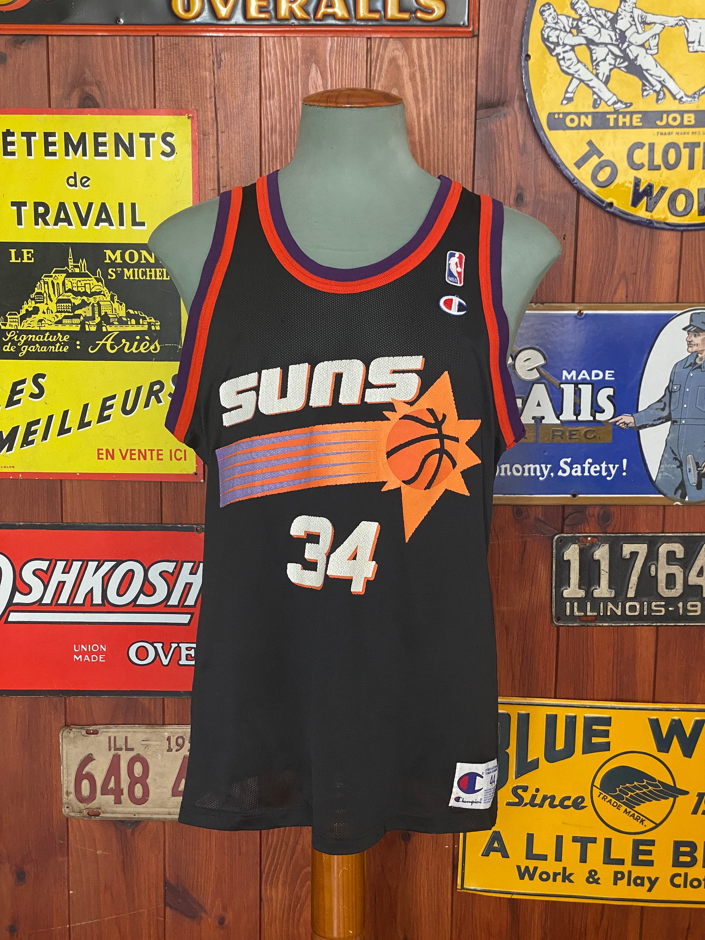Vintage 90s Phoenix Suns NBA Jersey – Barkley #34 by Champion
