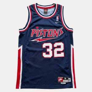 Petit. Maillot vintage rare Nike Rewind HWC NBA Detroit Pistons Richard Hamilton