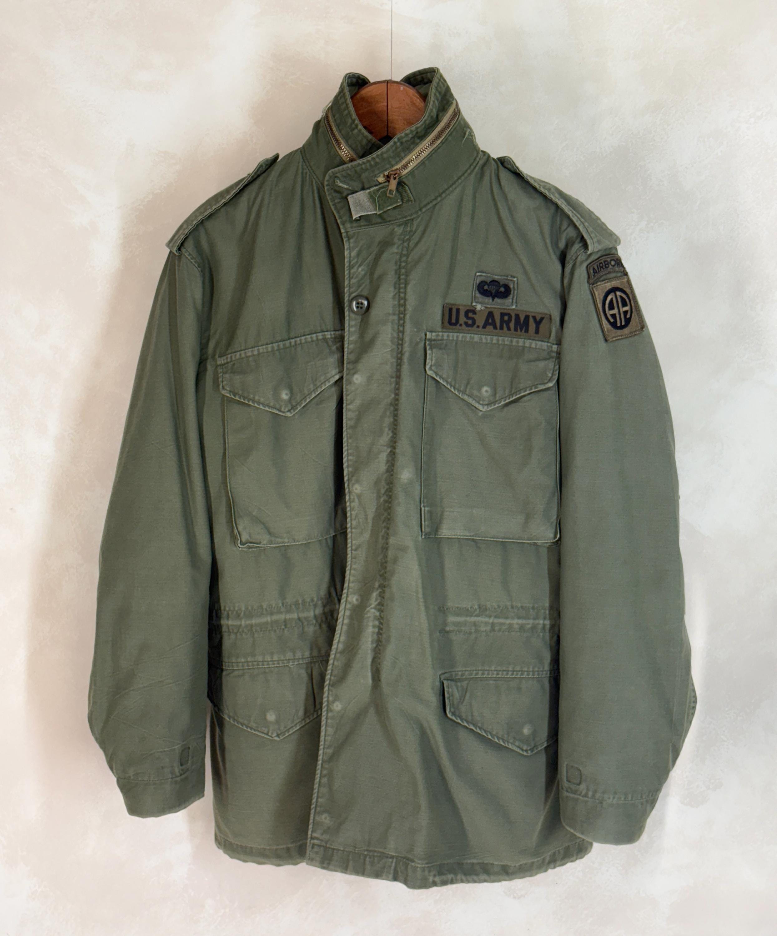 Small Reg. Authentic 82nd Airborne Division US Army M-65 Field