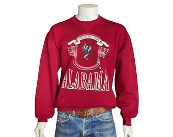 Rozmiar L. Bluza z nadrukiem Alabama z lat 90. Wyprodukowana w USA przez Russella