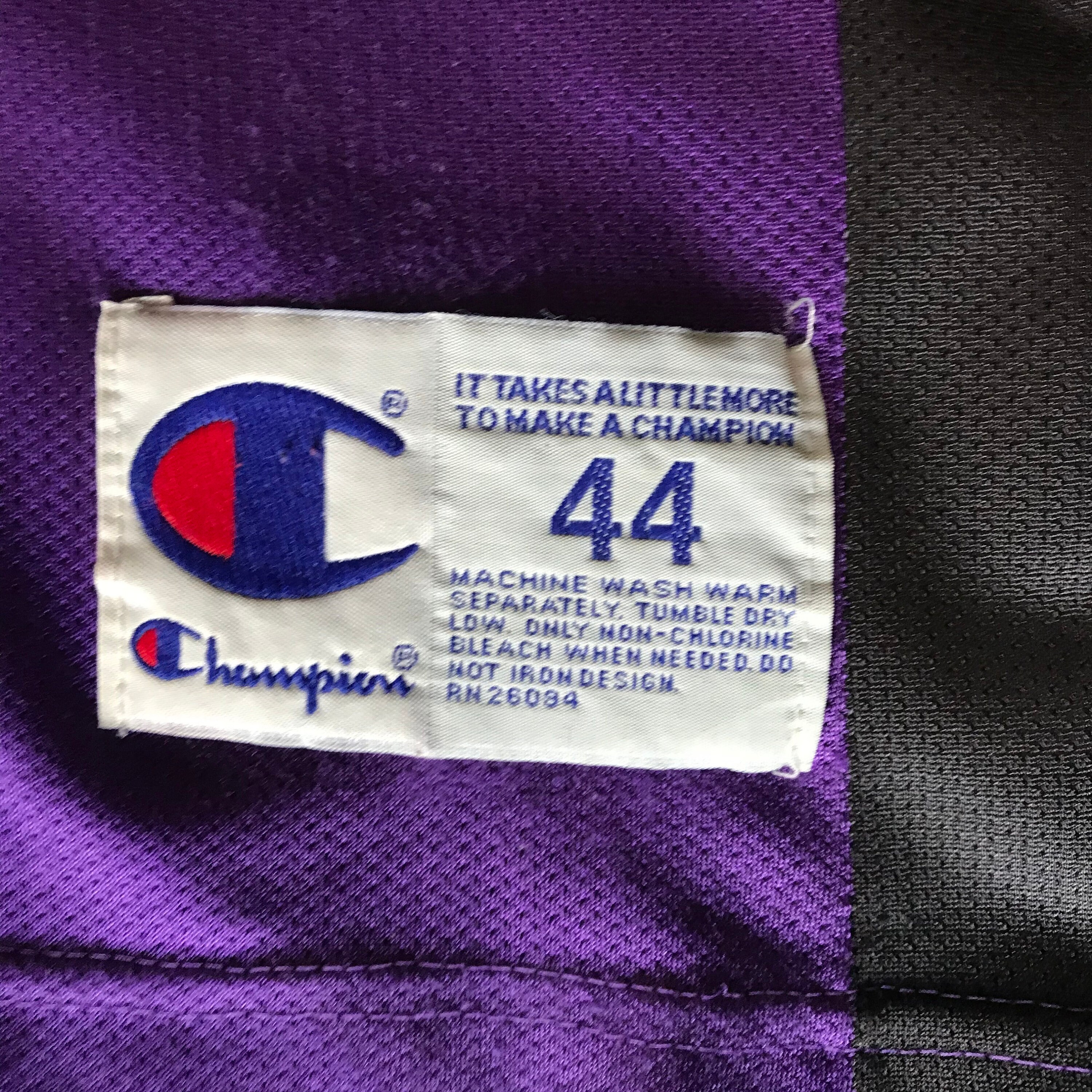 Toronto Raptors Vince Carter Champion Purple Jersey - 5 Star Vintage