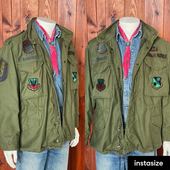 Medium Short. Authentic 1989 US Army Vintage M-65 Field Jacket