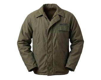 US Navy A-2 Deck Jacket — 1985 Issue, Authentic Military Outerwear