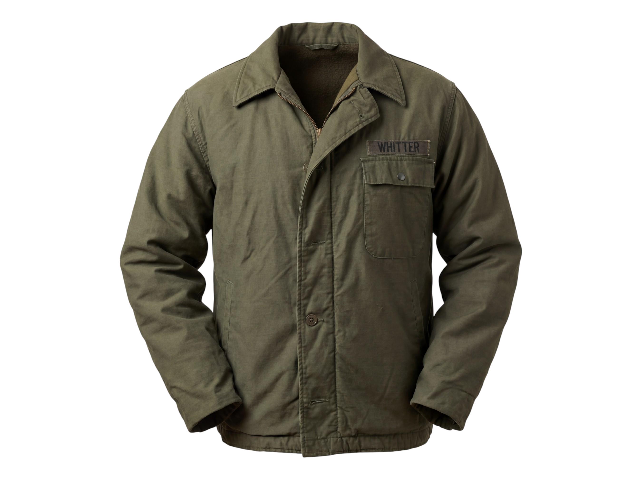 Us Navy A2 Deck Jacket - Etsy