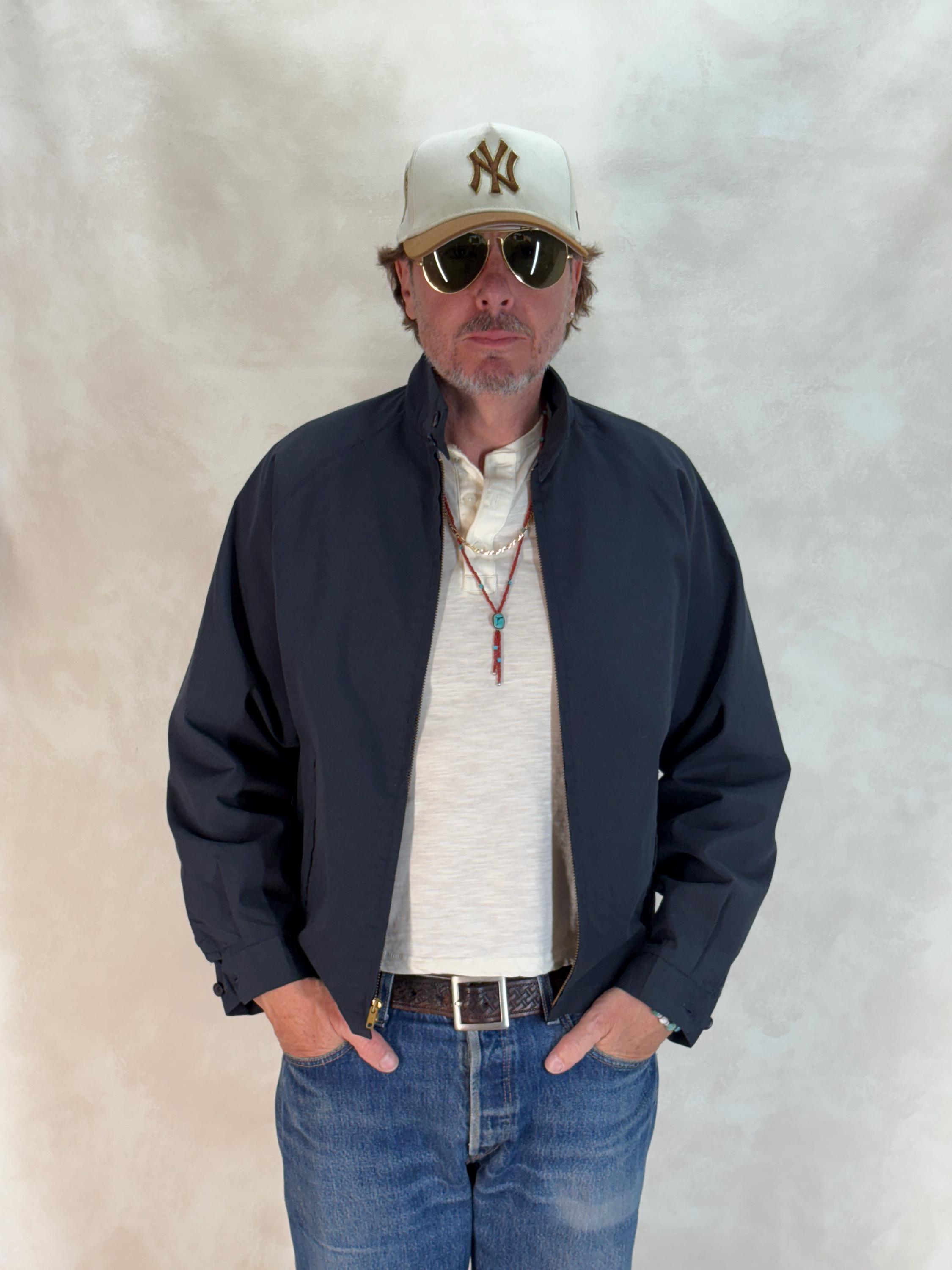 Vintage 60s Campus Zip Jacket Made in USA – Lightweight Cotton
