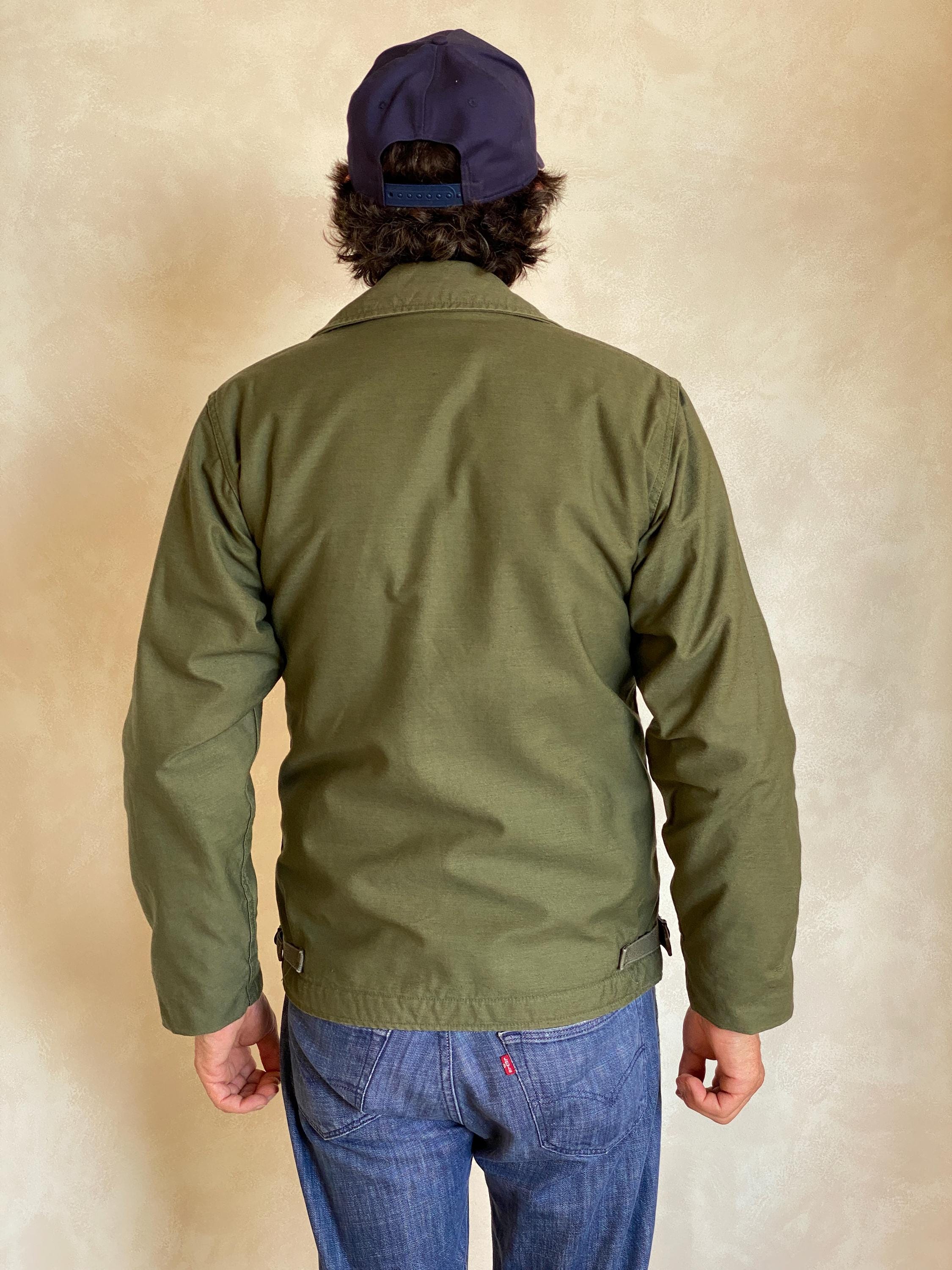 A-2 DECK JACKET 85年製 US Navy A-2 Deck Jacket — 1985 Issue, Authentic Military Outerwear