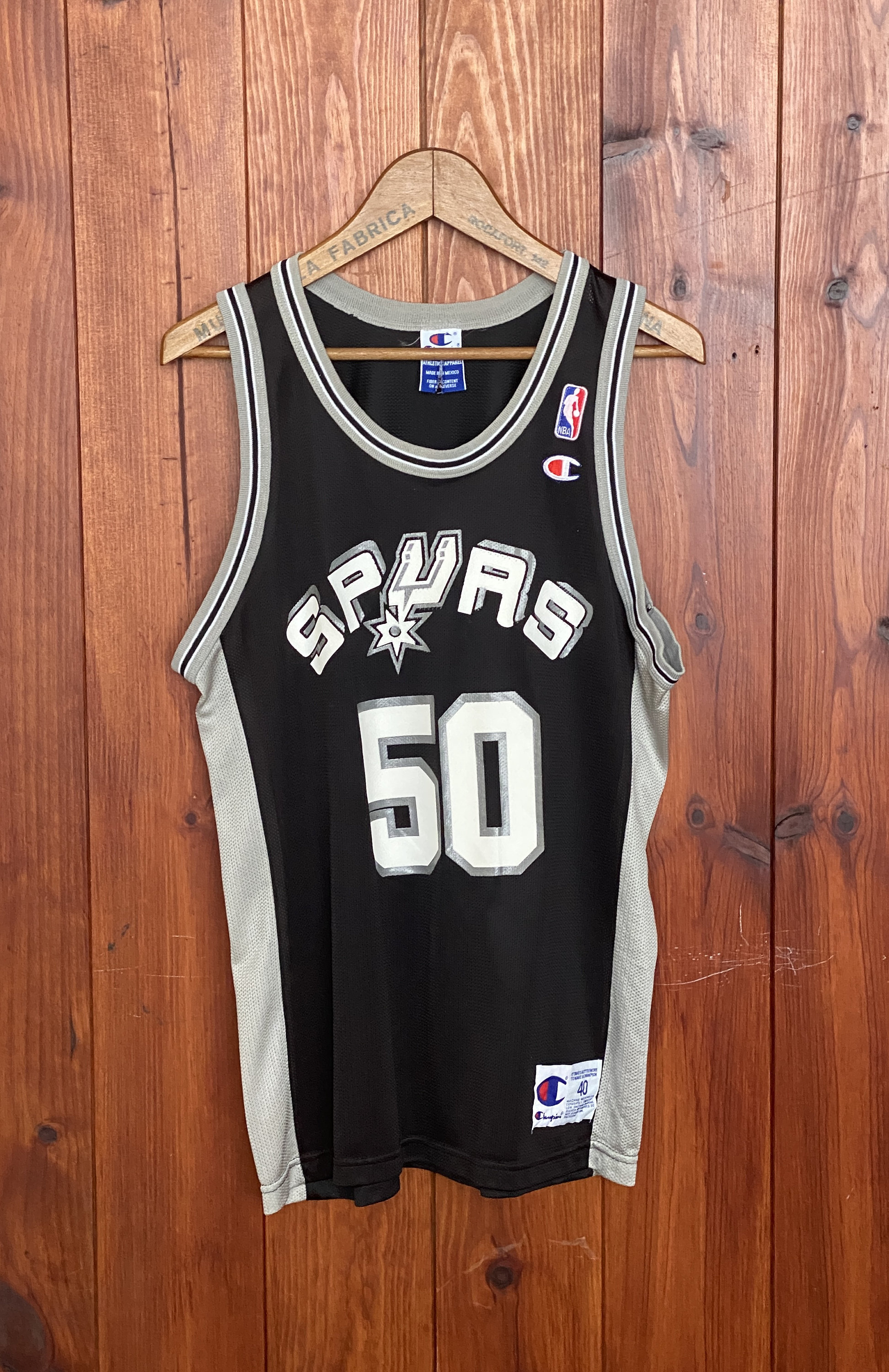 Vintage 90s Champion David Robinson Spurs Jersey | NBA Tank Top