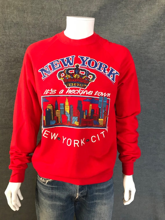 New York 80s vintage sweatshirt size: XL made by