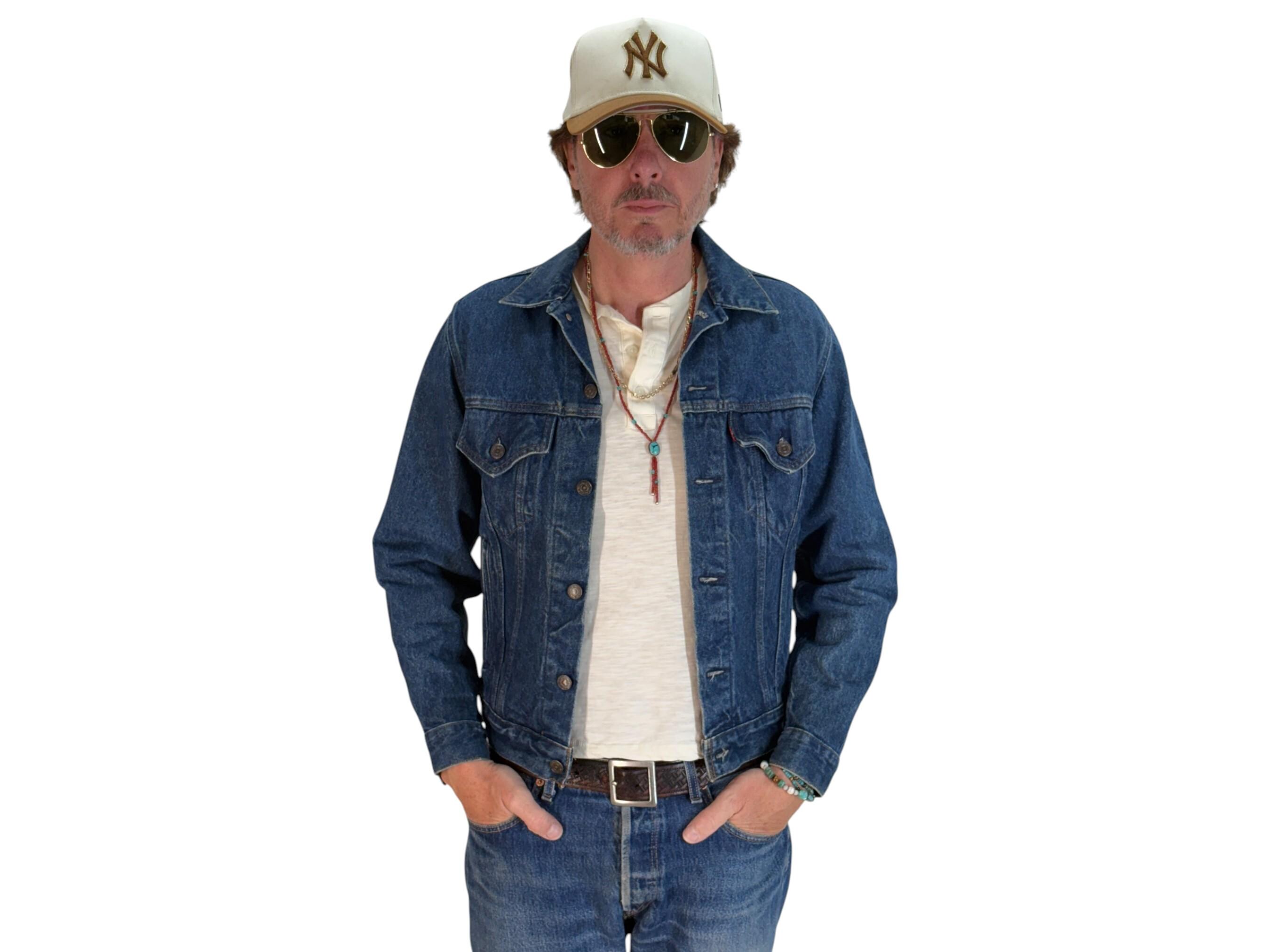 Size 38US / 48EU. Vintage 1980s Levi's 70506 Trucker Jacket – 4