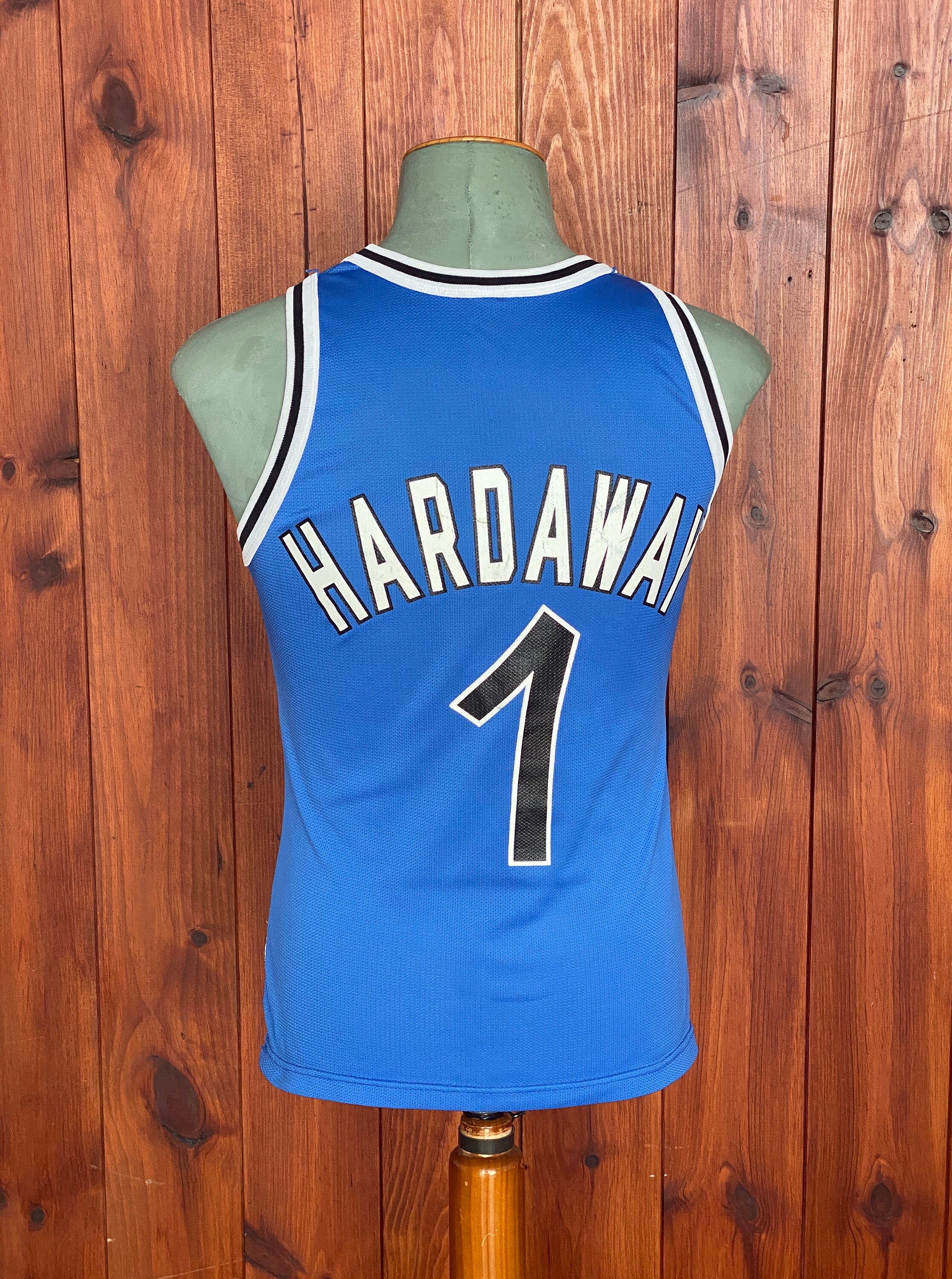 90s Champion×Orlando HARDAWAY 1 ユニホーム 90s NBA ORLANDOO MAGIC 