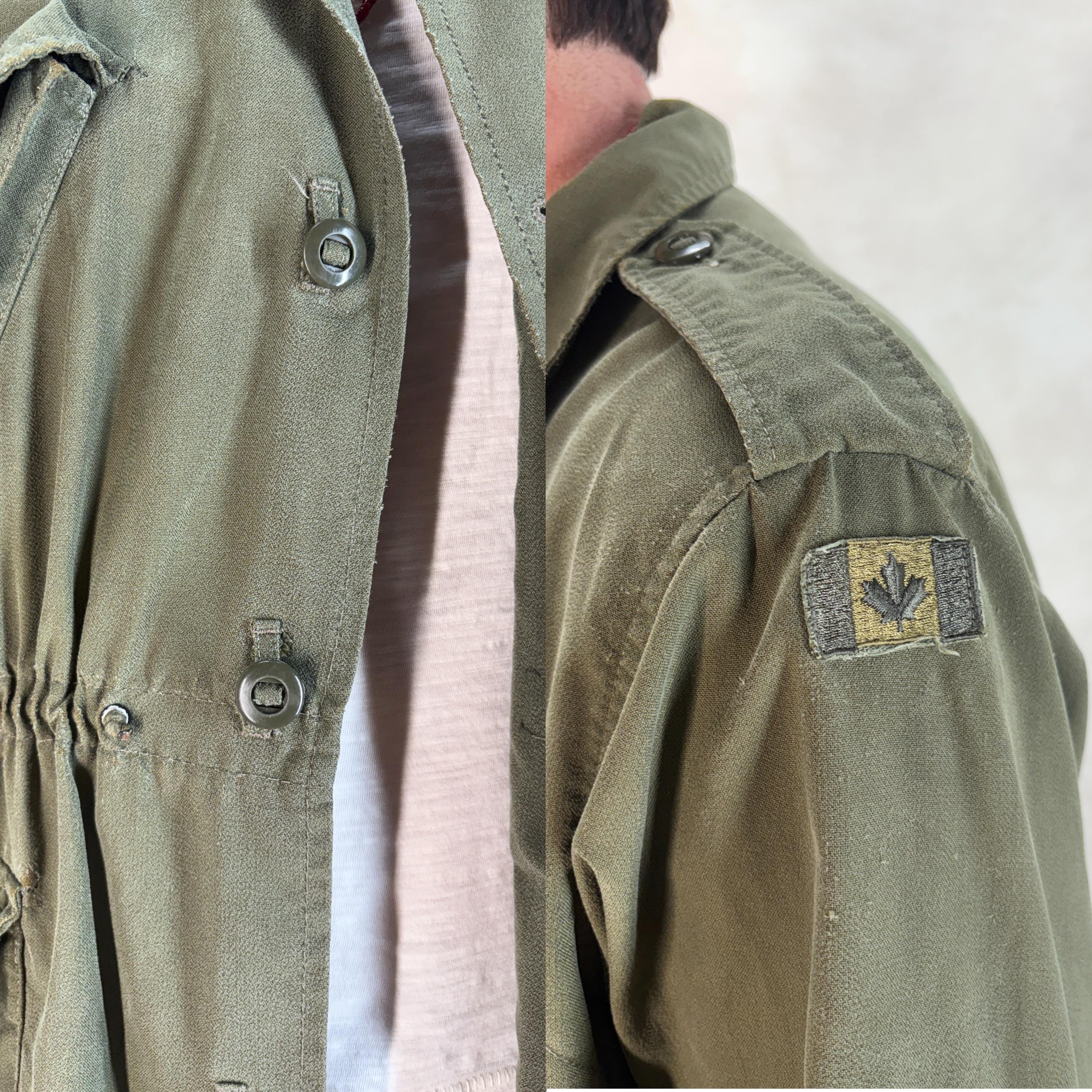 Original 1990 Canadian Army Combat Coat | Vintage Military Field
