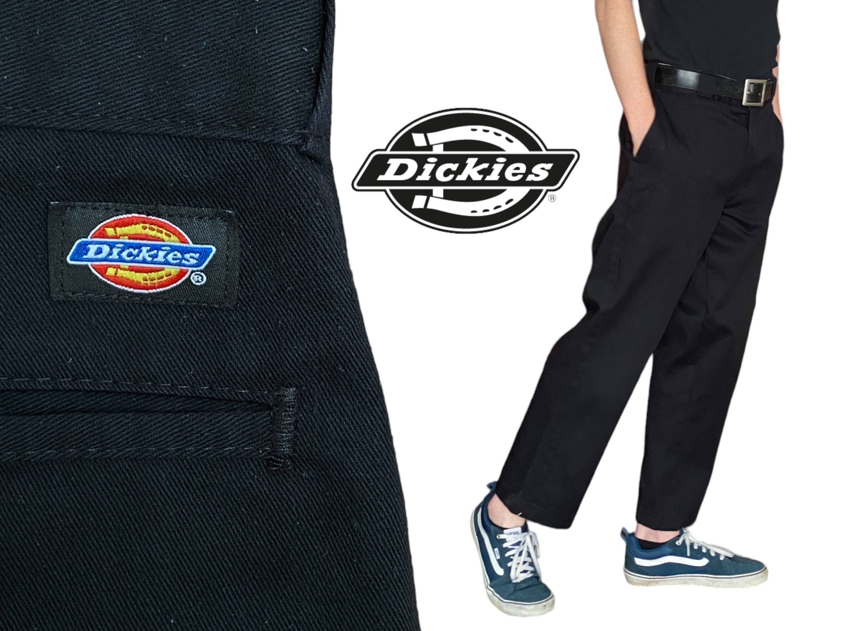38X29 Black Vintage Dickies Pants Model 874 - Etsy