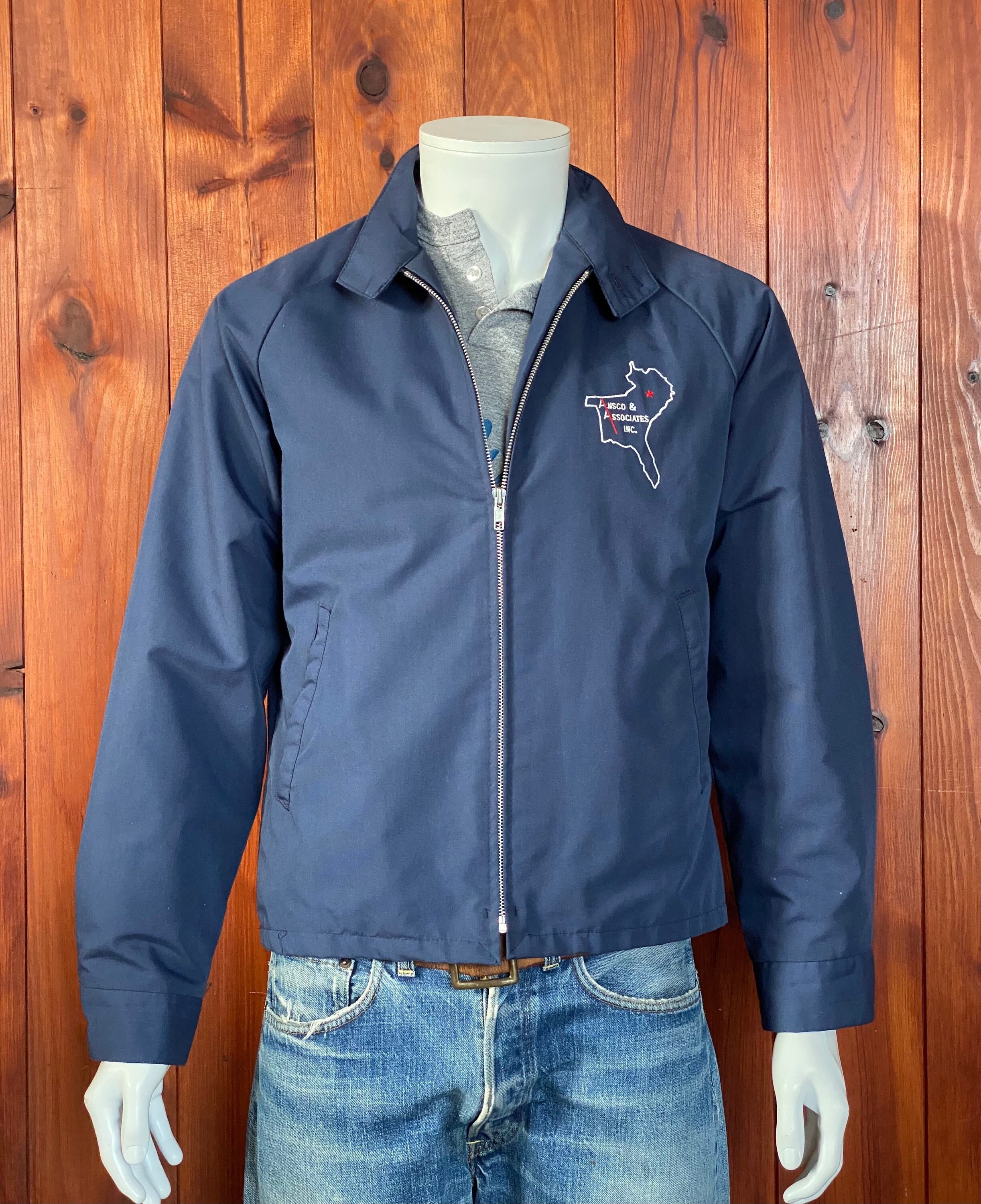 Size M. Vintage 70s Sportsmaster Jacket. Made in USA Baracuta