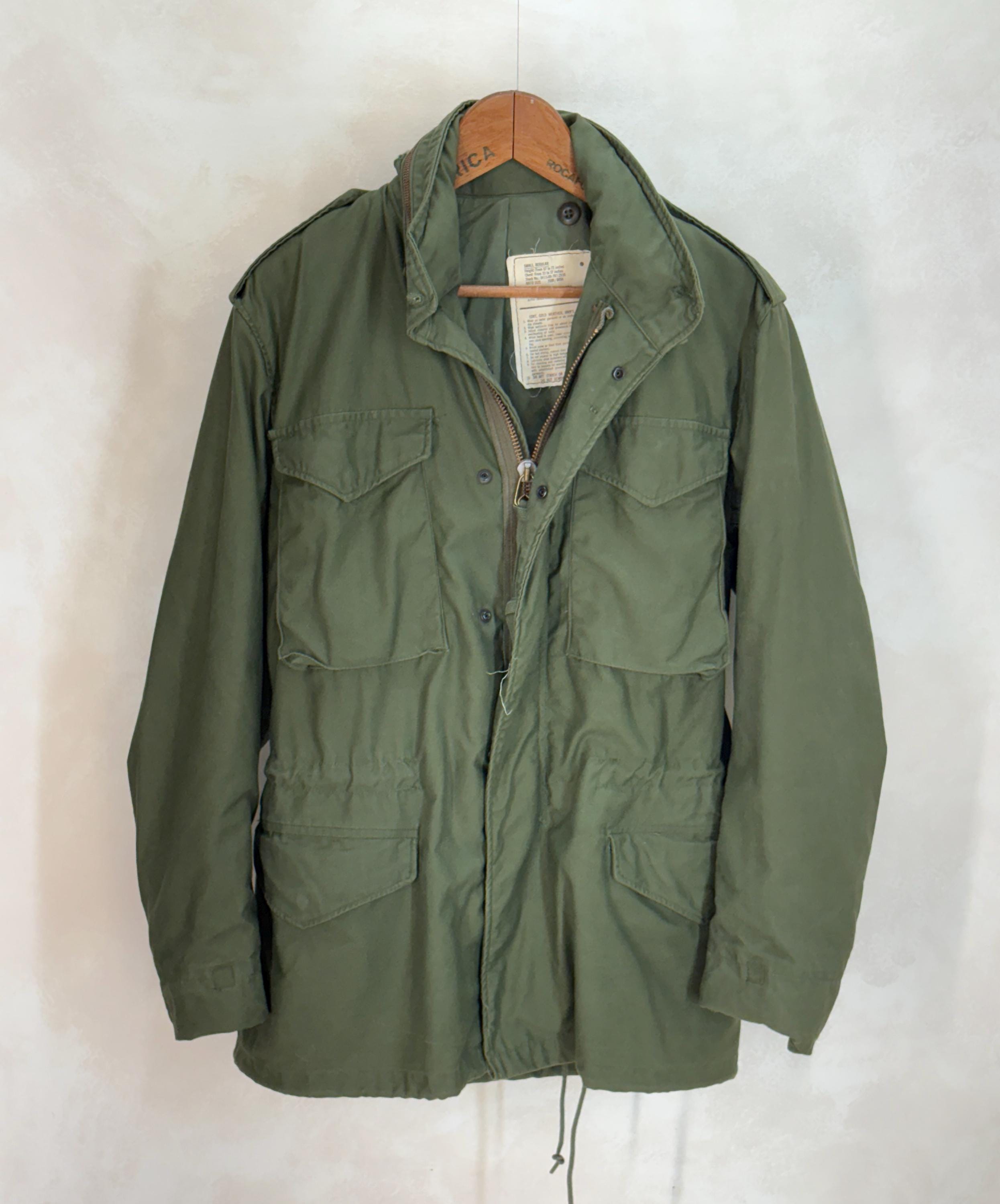Small Reg. Alpha Industries Authentic 1976 US M-65 Field Jacket