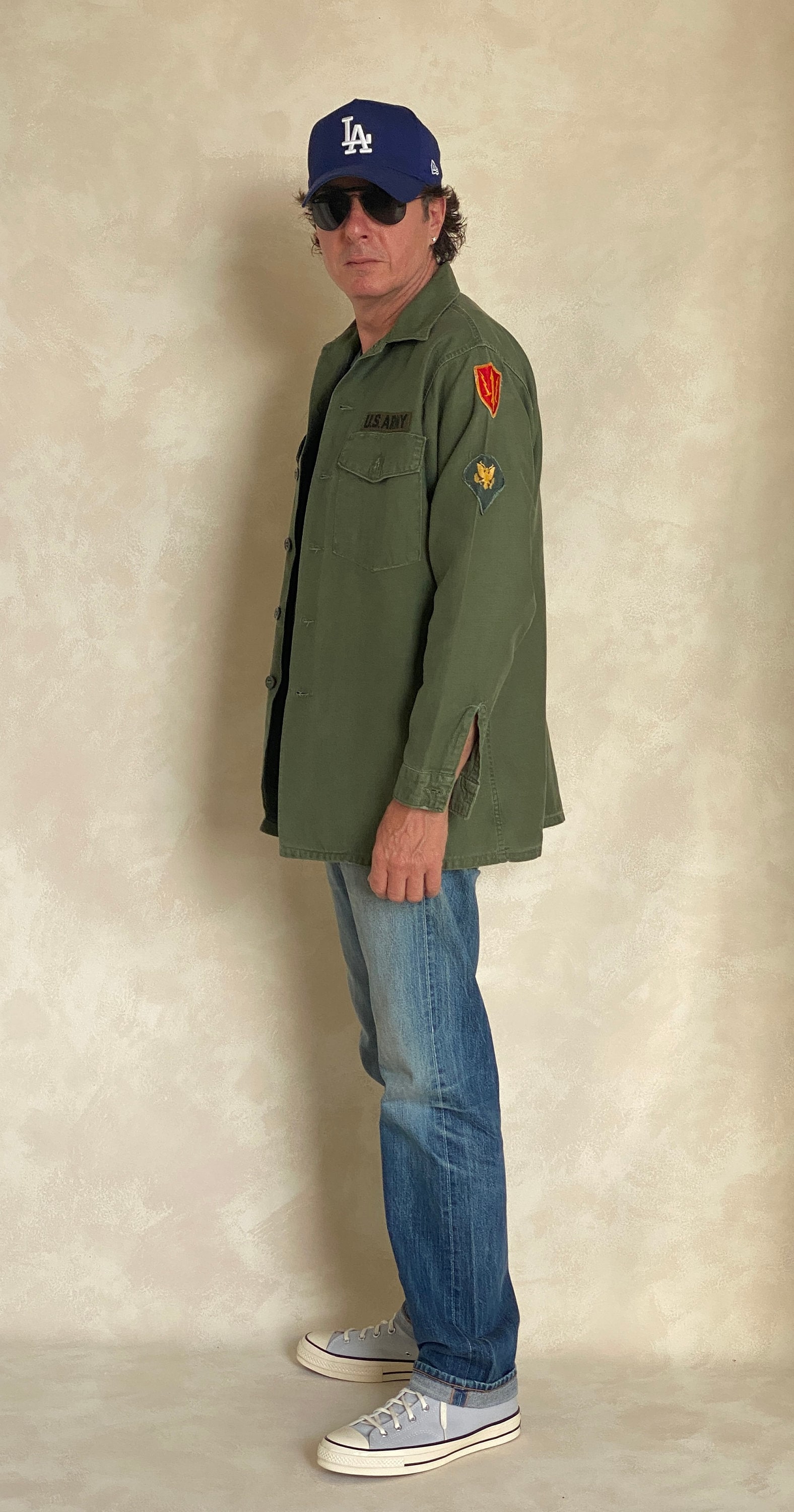 US ARMY 制服上衣 1977年製 ビンテージ 第18空挺軍団 - 個人装備