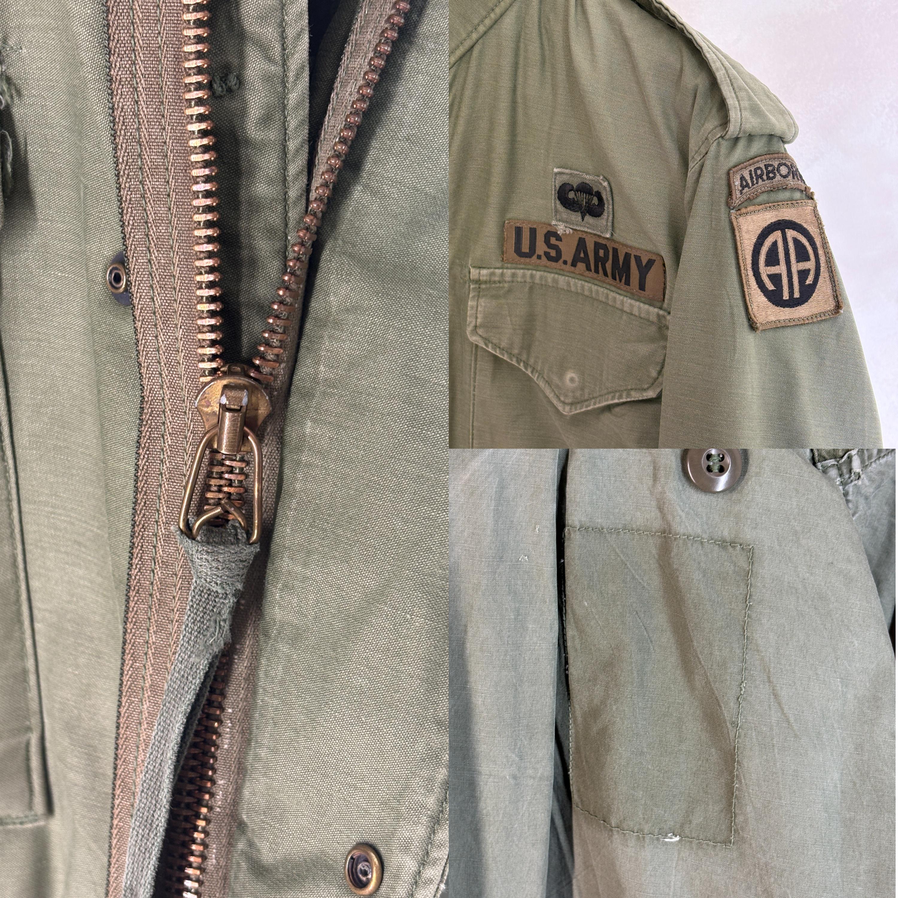 Small Reg. Authentic 82nd Airborne Division US Army M-65 Field