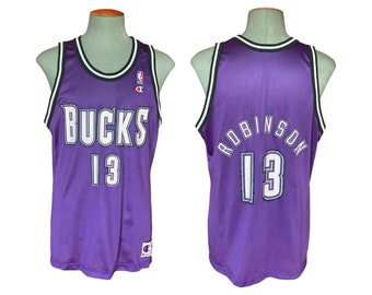 Größe 48.#13 Glenn Robinson Bucks Vintage Champion NBA Trikot