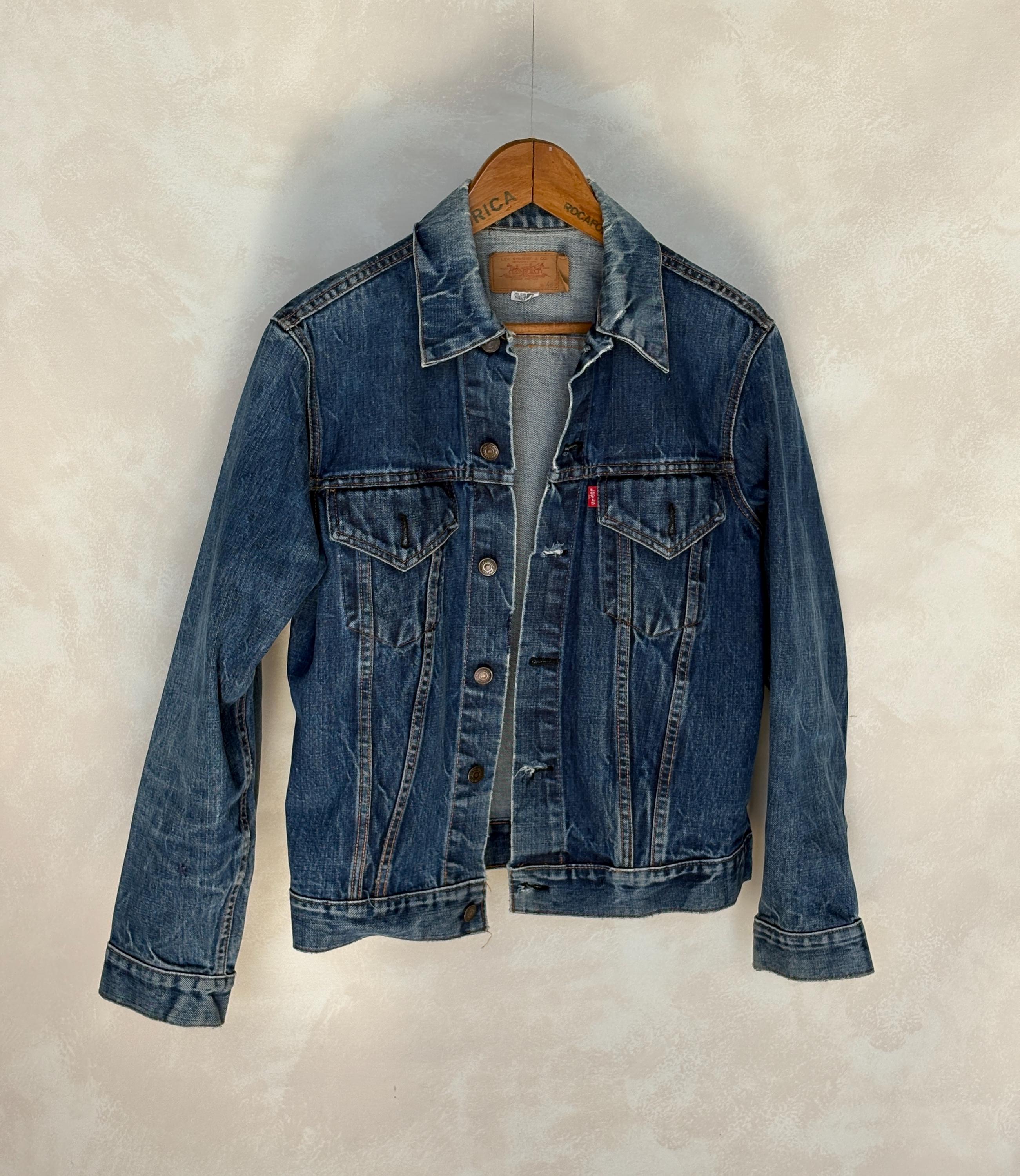 Vintage 70s Levi's Denim Trucker Jacket - Type III - Made in USA