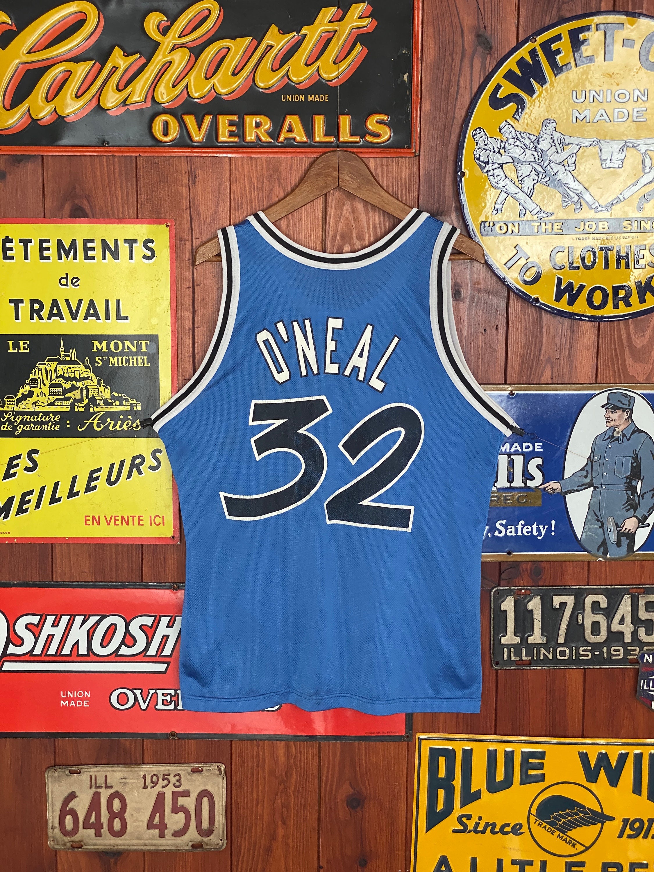 Size 44 VTG 90's Orlando NBA Jersey, Player O'neal #32 Made
