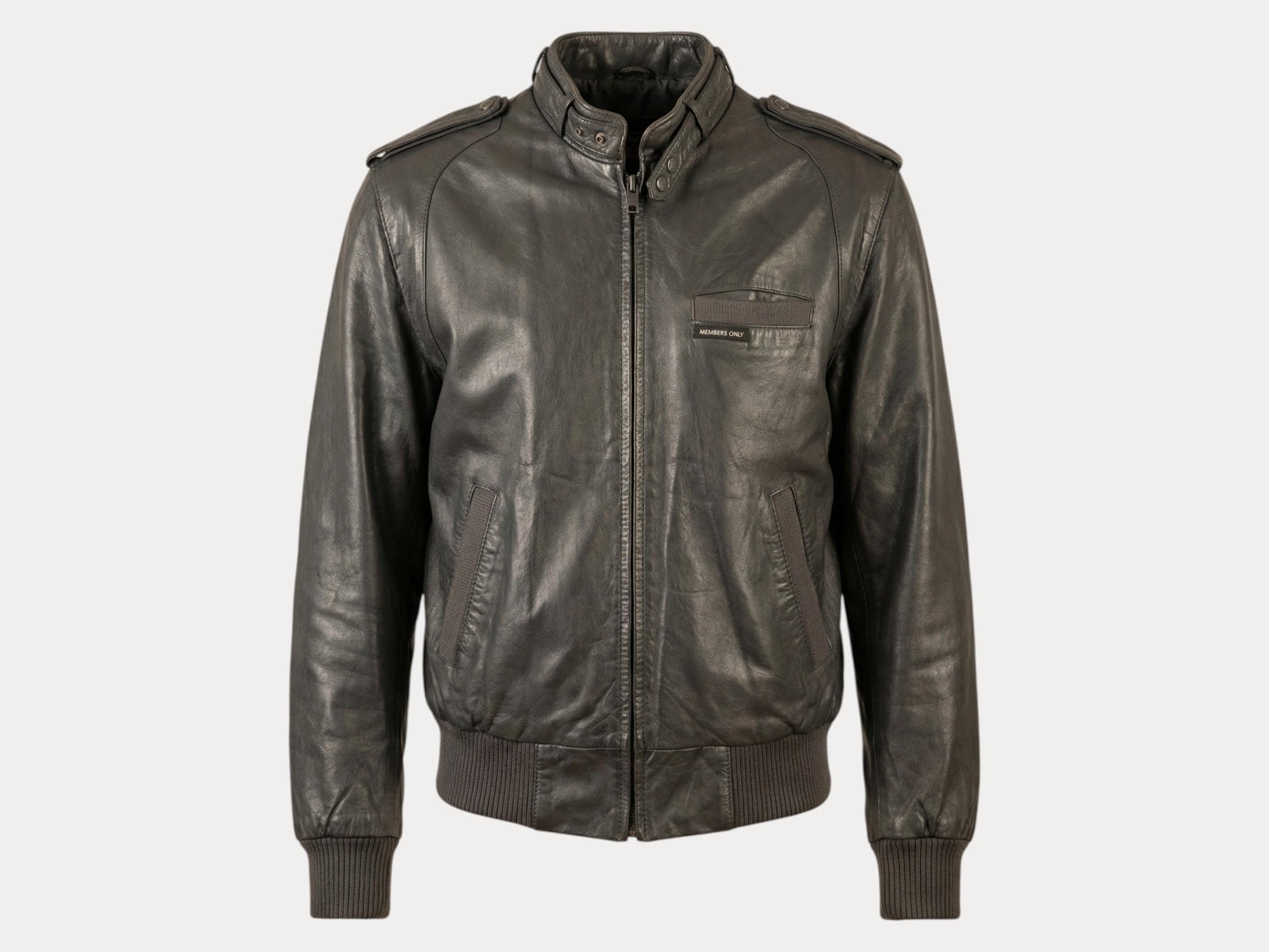 Vintage 80s Members Only Jacket – Classic Bomber Style Made in USA