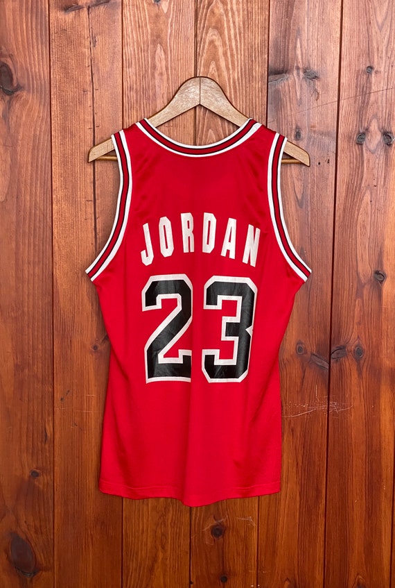 Size 40. VTG 91/92 NBA Champion Jordan Jersey Chi… - image 8