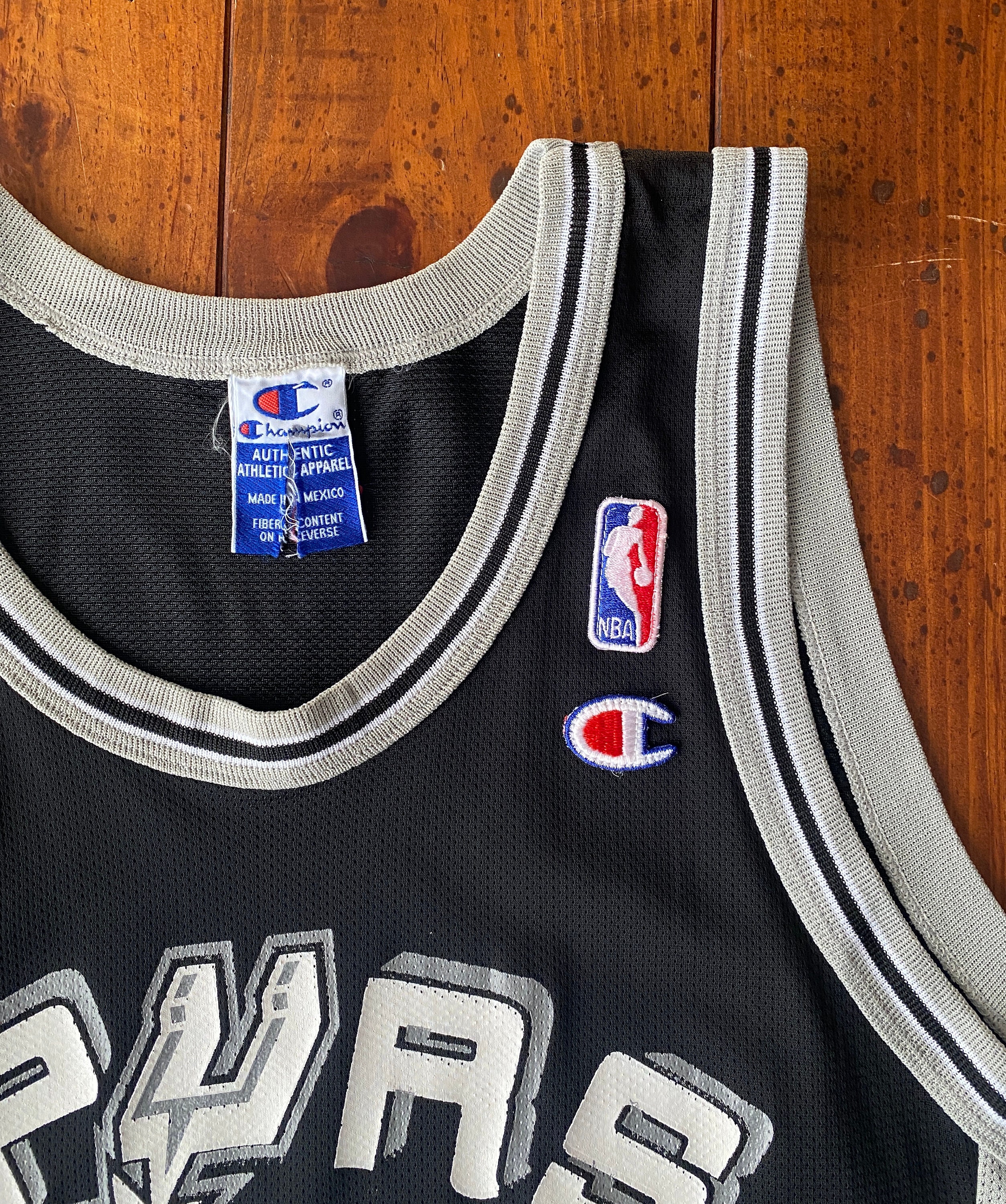 Size 40 USA Vintage 90s Champion David Robinson Jersey San 