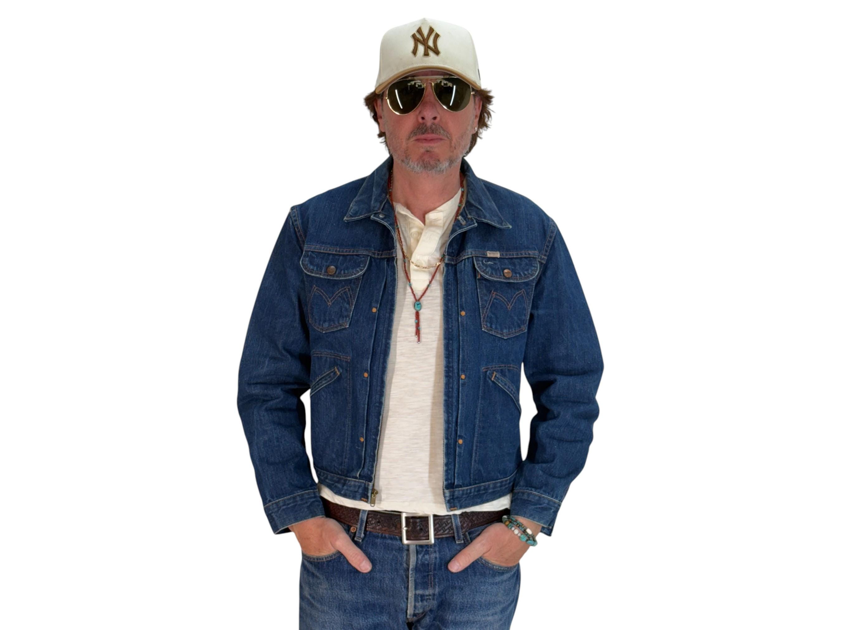 Vintage 60s Maverick 24MJZ Denim Jacket Made in USA – Raw Denim