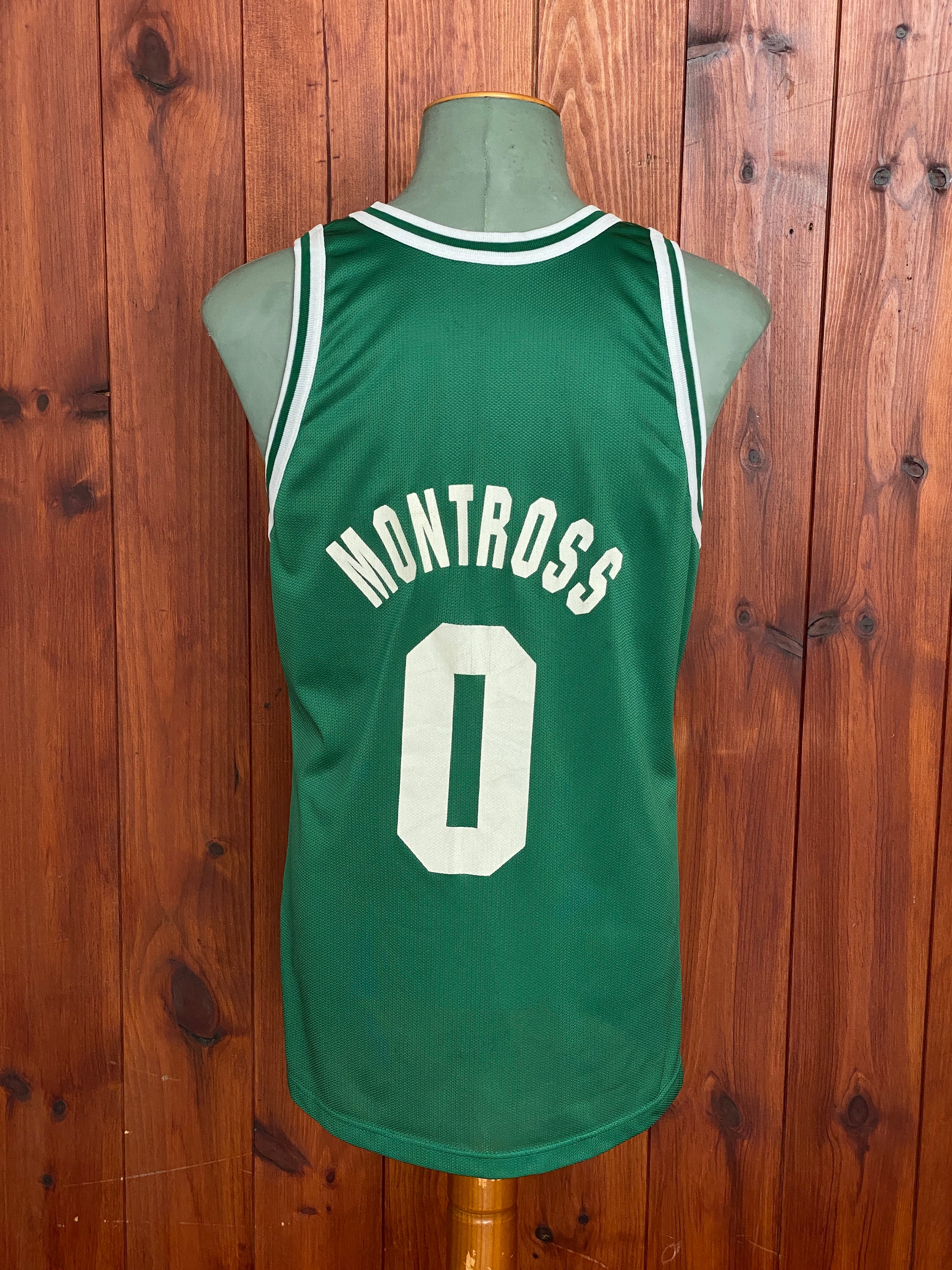 バイヤー厳選用品 Size 44. #0 Montross Celtics Vintage 90s Jersey NBA Made in ウェア