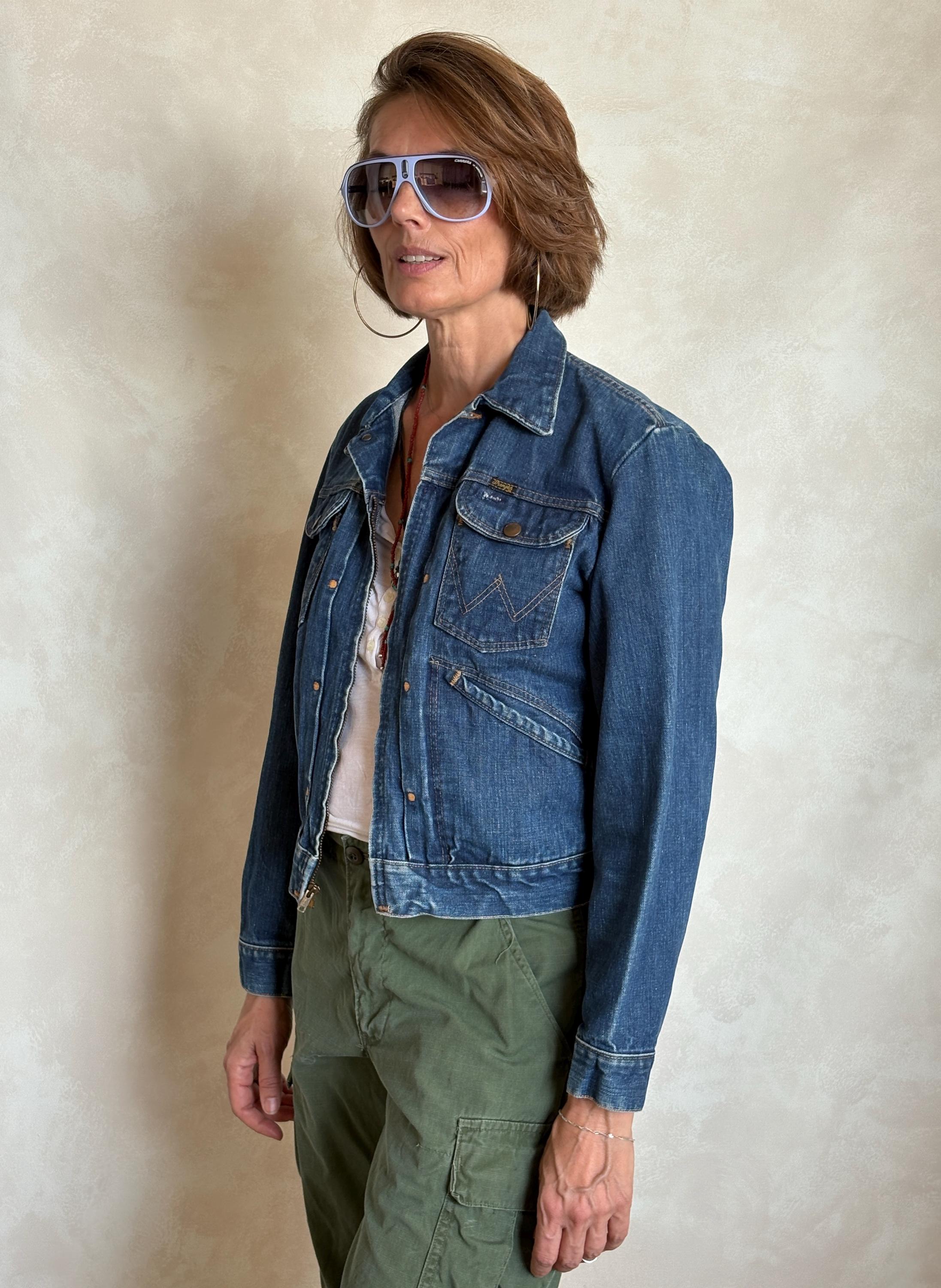 Authentic Early 60s Wrangler 24MJZ Denim Jacket – Made in USA