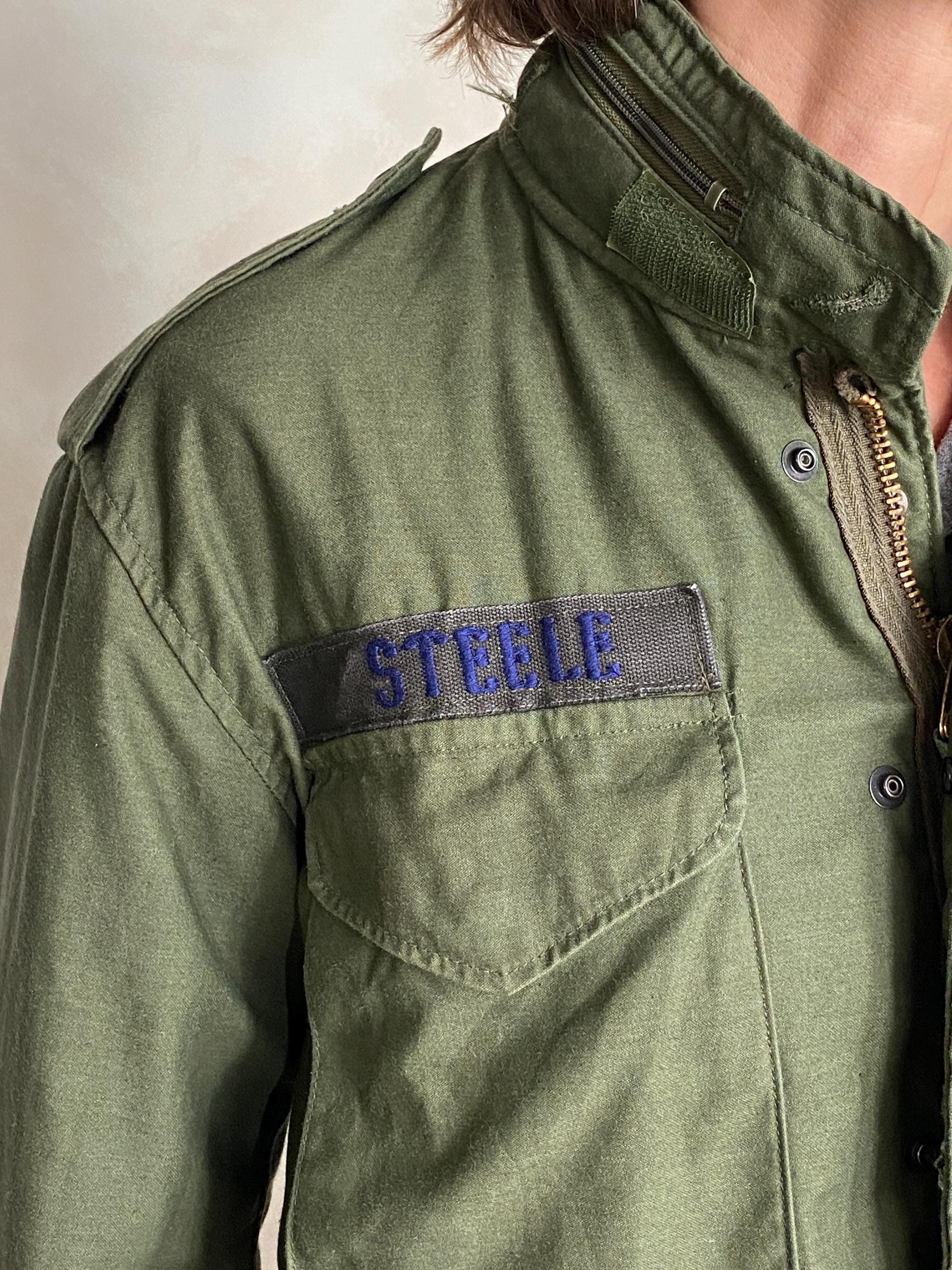 Authentic 1980s US M-65 Field Jacket – X Small Short, Military