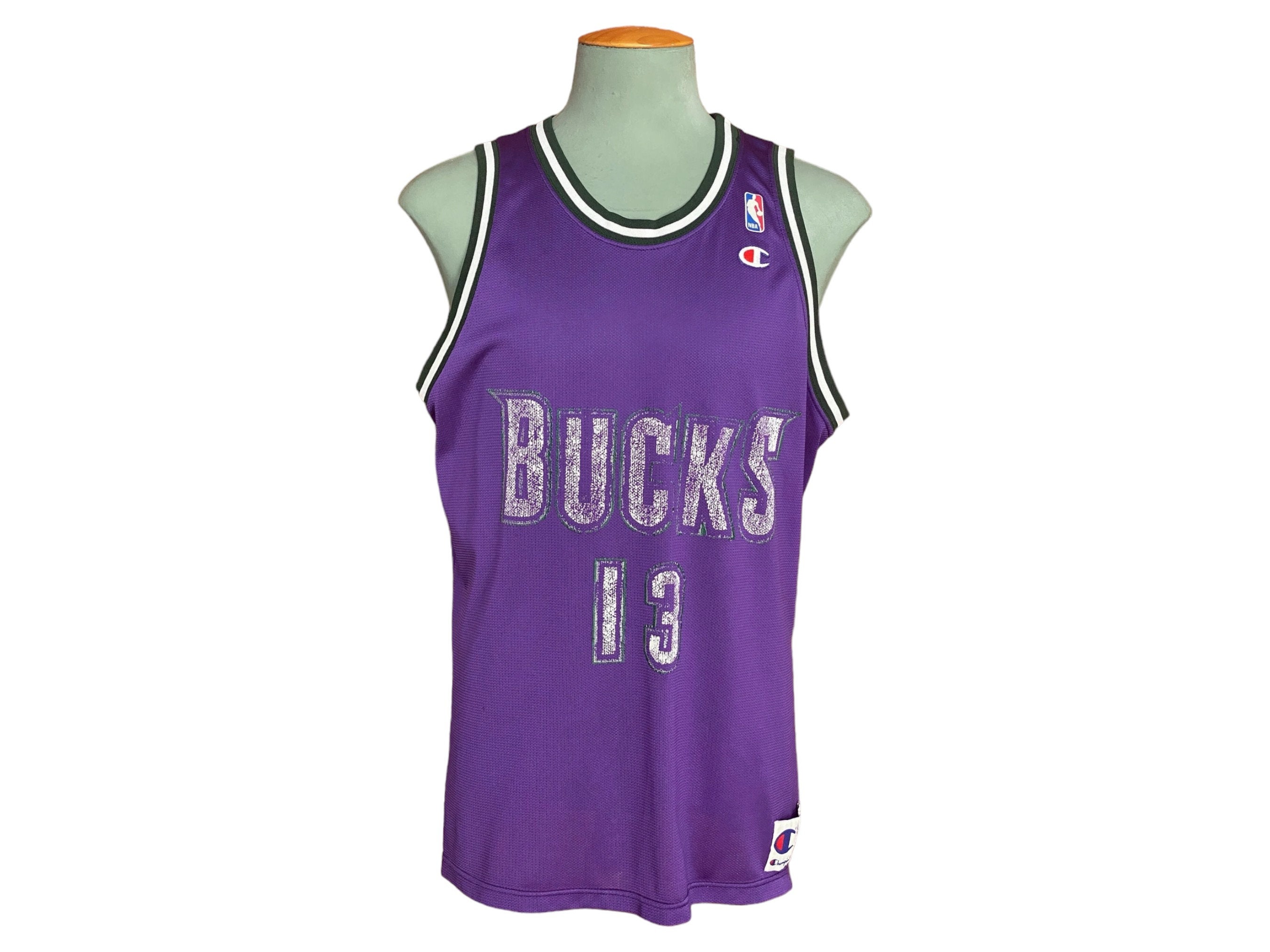 Vintage NBA Champion Milwaukee Bucks Glenn Robinson #13