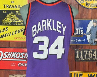 Vintage 90s Phoenix Suns NBA Jersey – Barkley #34 by Champion Made