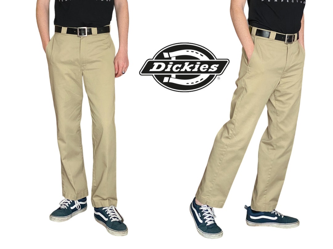 Vintage Dickies 874 Work Pants – Beige – Made in USA | Classic