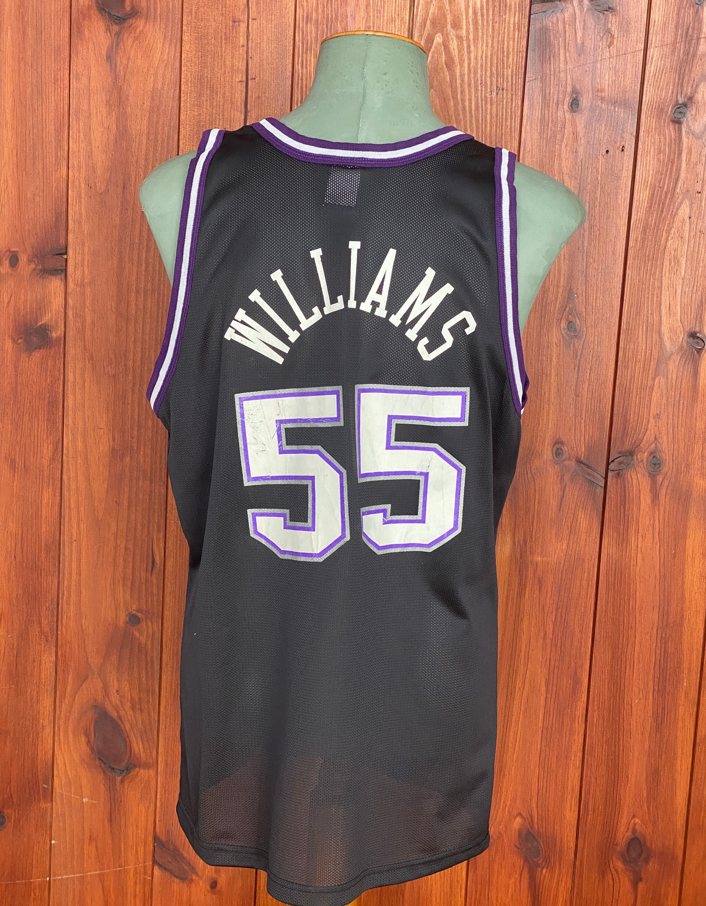 NBA 2021 Kings Williams#55 Black City Edition Jersey - Kitsociety