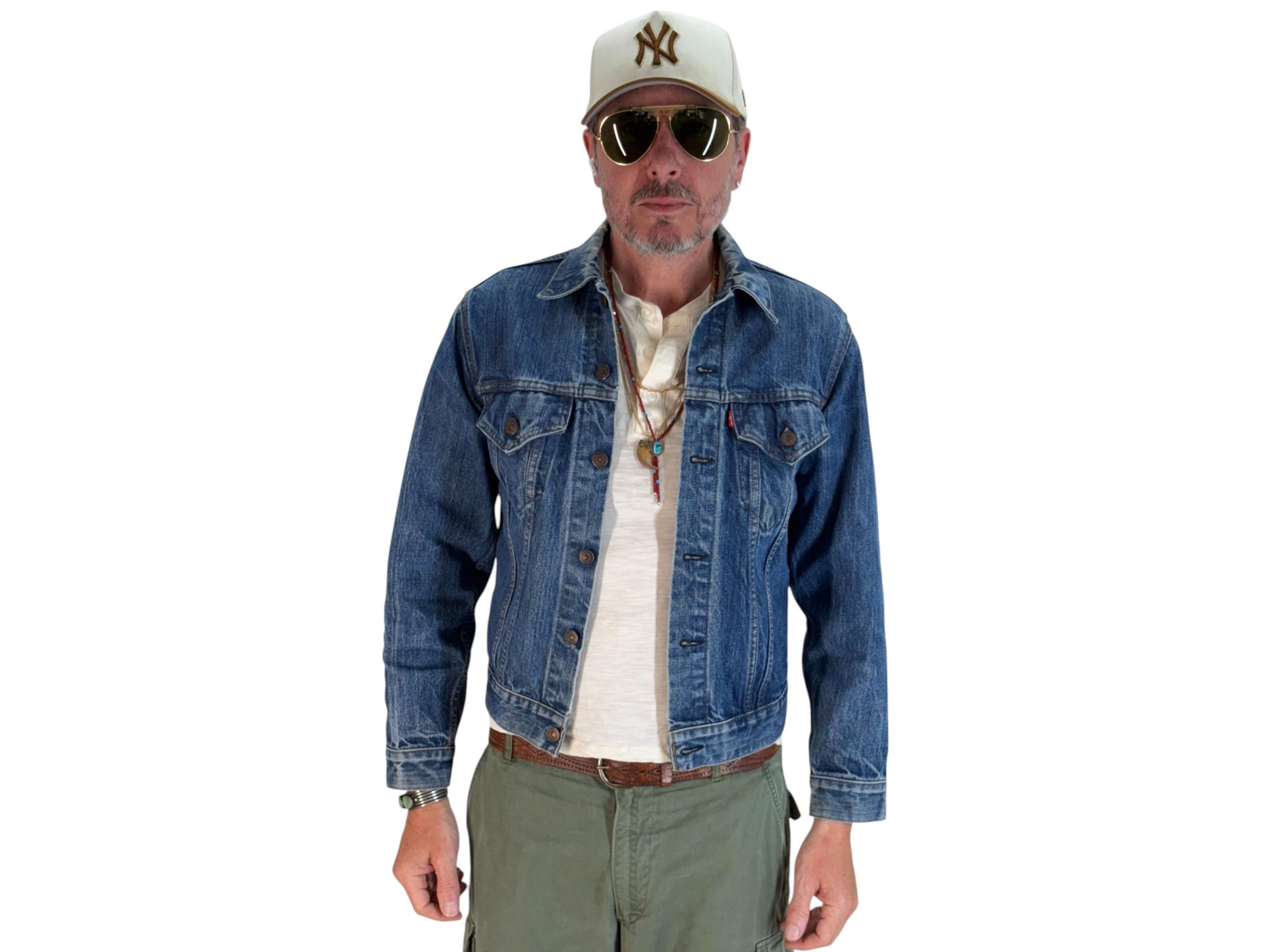 Vintage 70s Levi's Denim Jacket | 2 Front Pockets | Made in USA