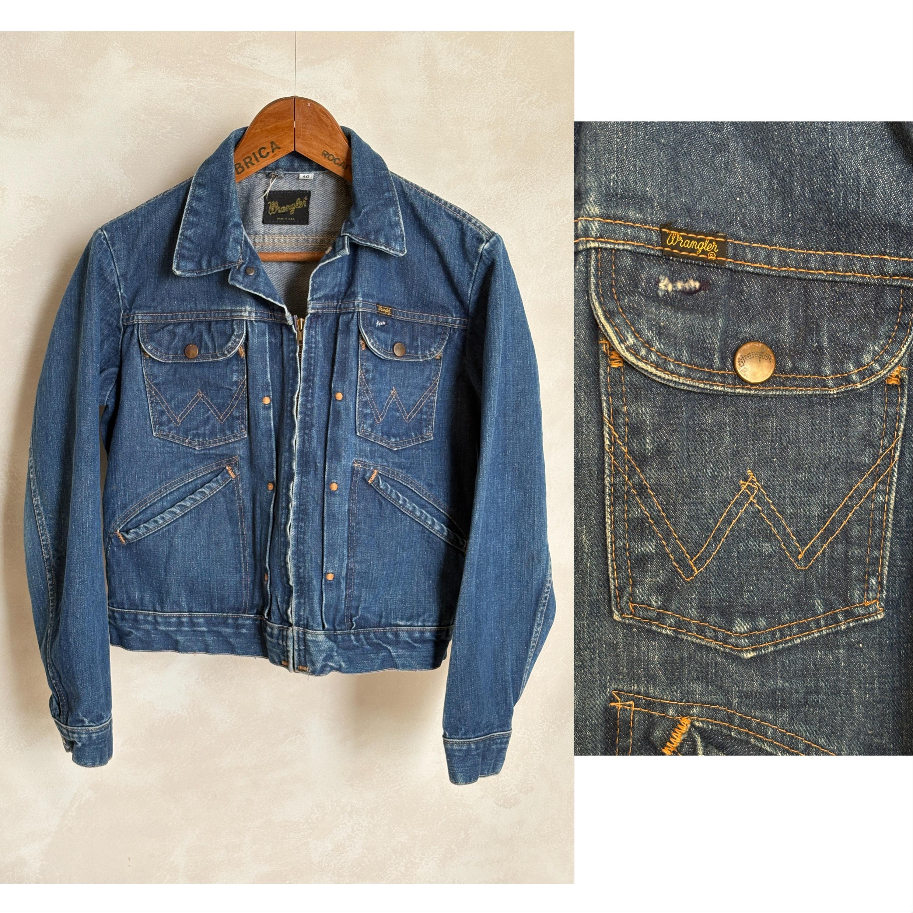 Authentic Early 60s Wrangler 24MJZ Denim Jacket – Made in USA