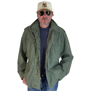 Large Reg. Civilian Alpha US M-65 field jacket Military style Made in USA
