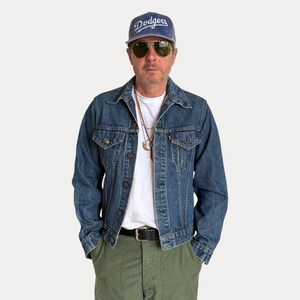 Vintage 70s Levi’s Type III Denim Trucker Jacket | Single Stitch | Size 40US | Classic 70505 Blue Jean Jacket | AJ357 Studio