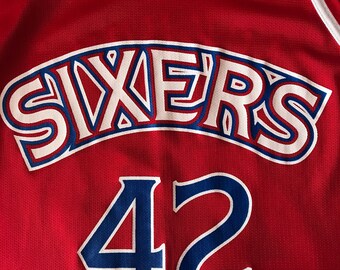 Size 48. Vintage 90s Champion Jerry Stackhouse #42 Phila
