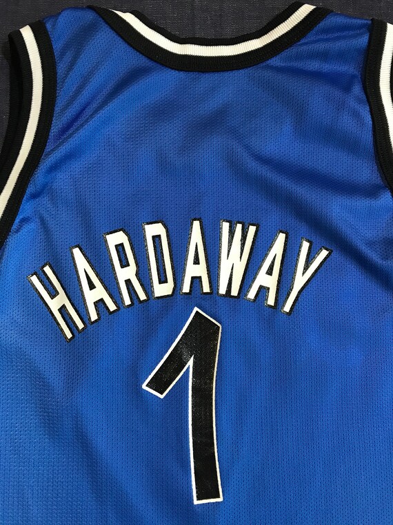 Rare 90's Vintage Champion USA Olympics PENNY HARDAWAY Basketball Jersey  Sz: Small