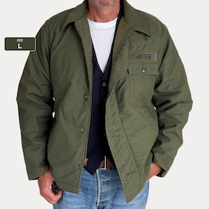 Us Navy A2 Jacket - Etsy