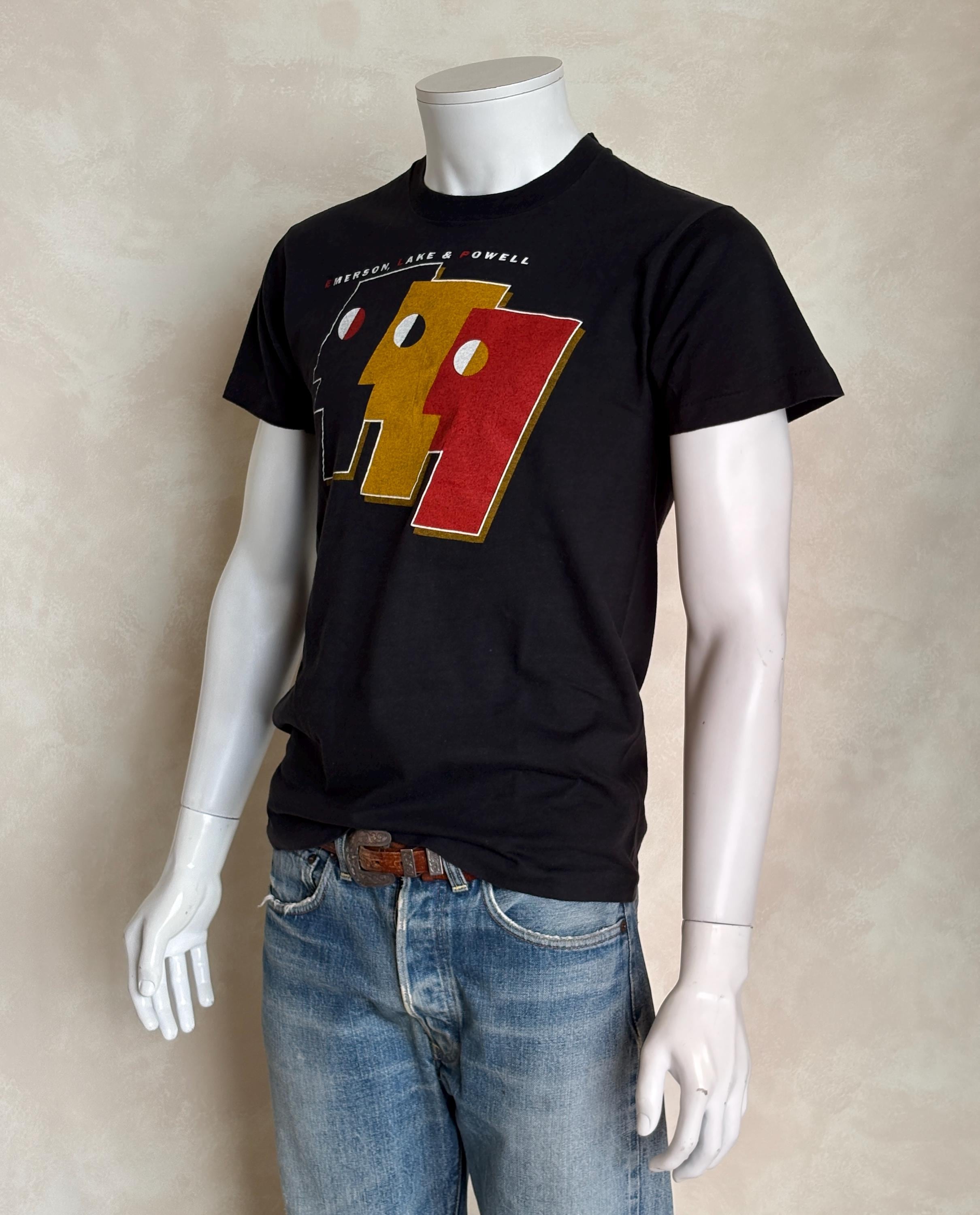 1980年代ヴィンテージ エマーソン レイク＆パウエル Tシャツ - Lサイズ