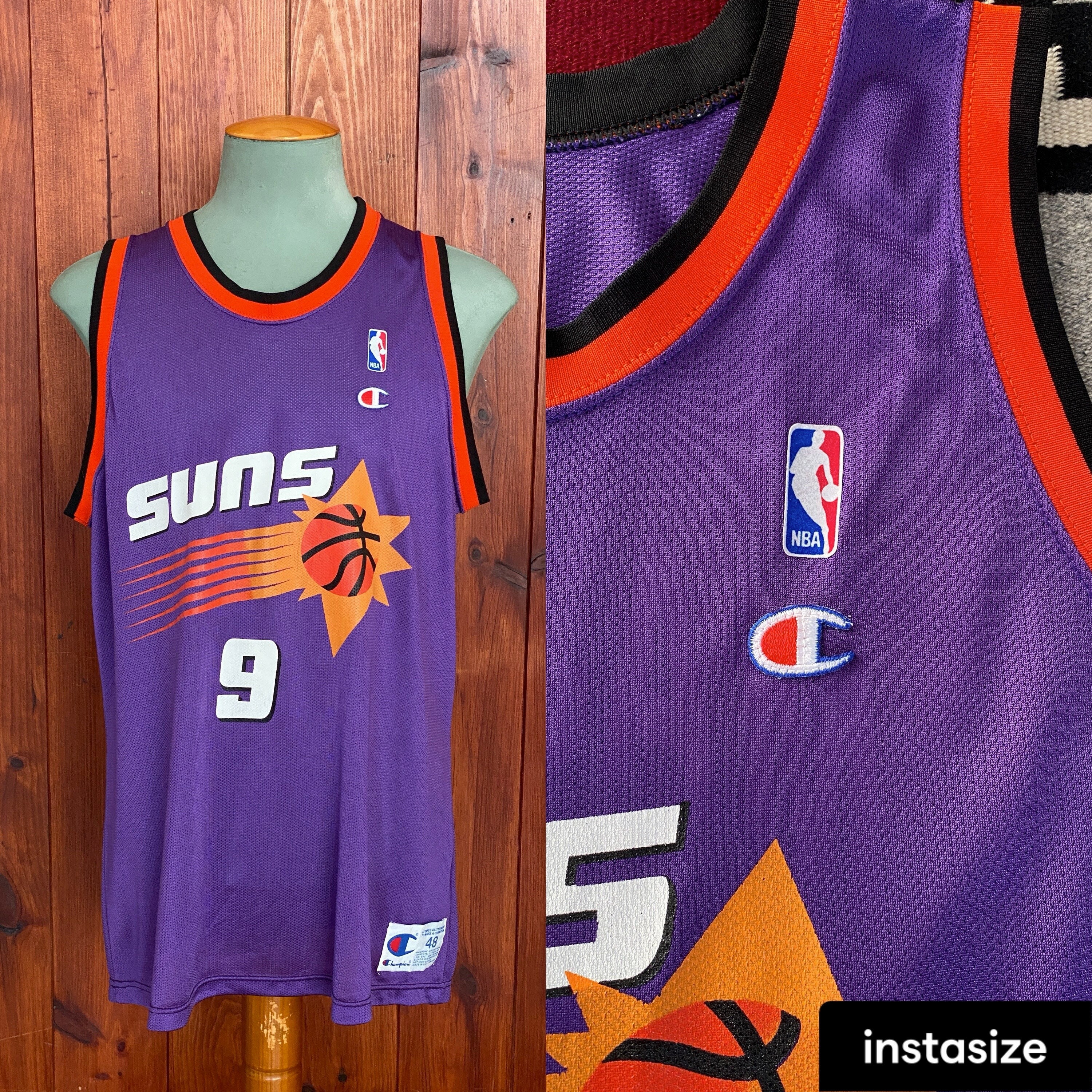 Dan Majerle Signed Authentic All Star Game Phoenix Suns Jersey JSA COA