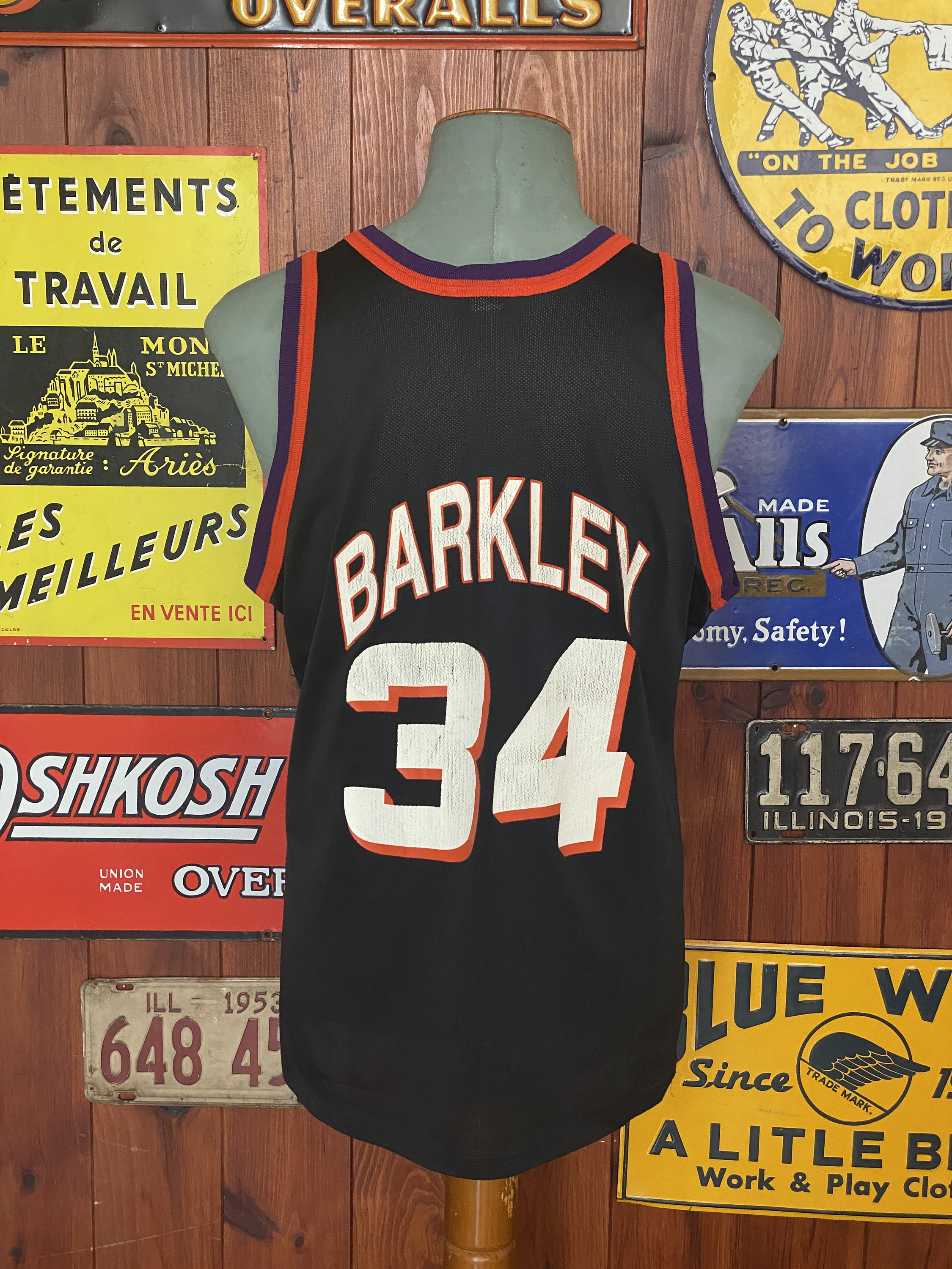 希少・USA製】NBA チャンピオン フェニックス サンズ バークレー #34