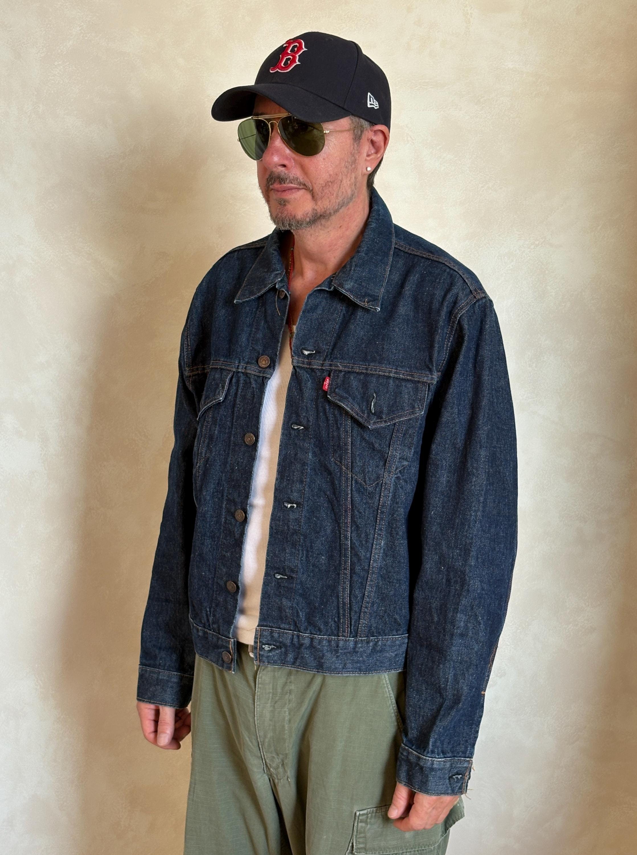 Vintage 70s Levi's Denim Jacket | 2-pocket Type III Trucker | Made