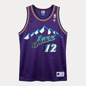 Champion NBA ユタ・ジャズ ユニフォーム 12番 Champion Utah Jazz Jersey - Etsy