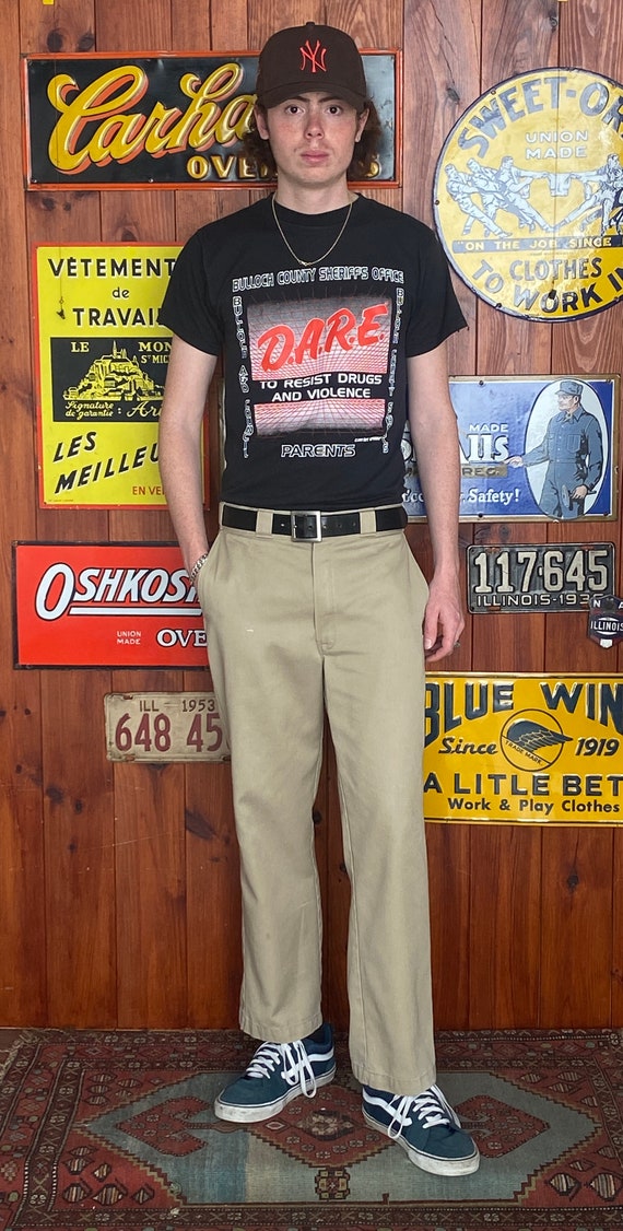 パンツ Dickies 874 Beige 33/30 Made in USA Dickies 874 Beige 33/30 Made in USA 34X30 Beige Vintage Dickies