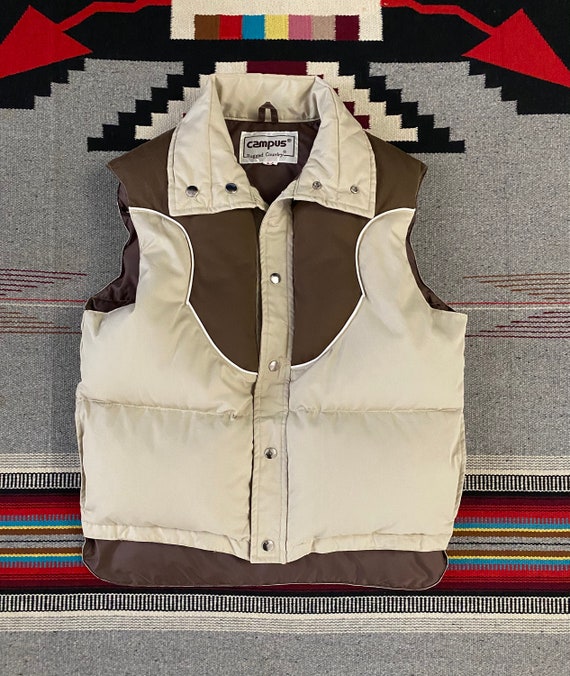 Campus Vintage 80s goose down vest size M